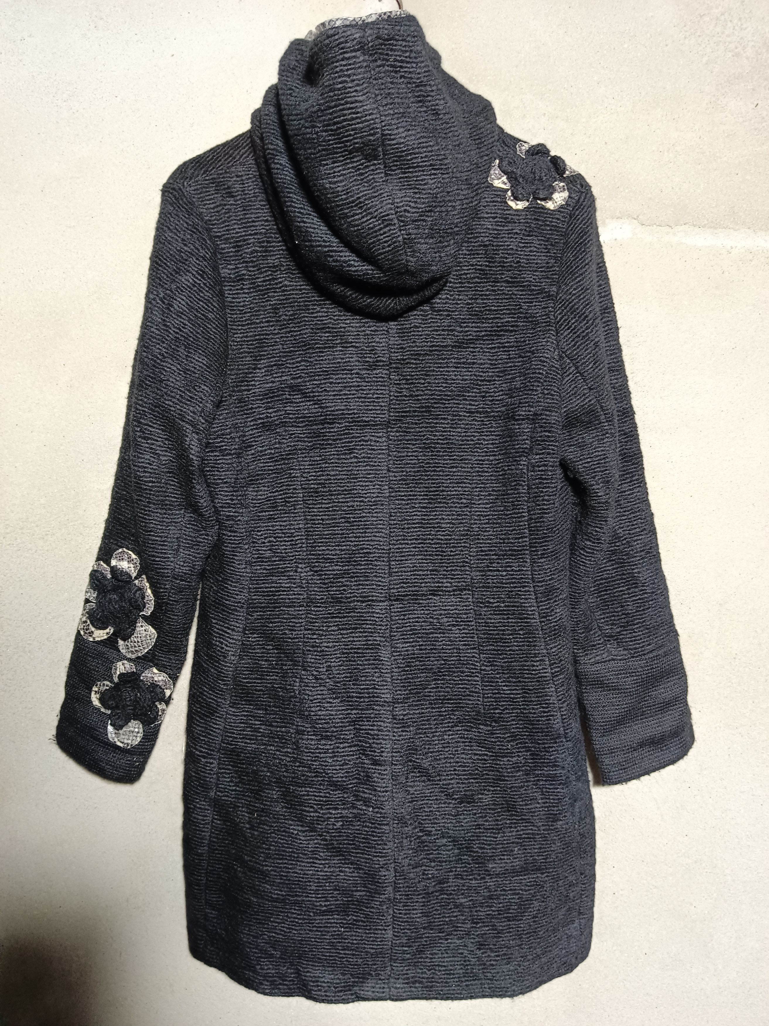 Vintage Zoe Long Jacket Coat Snakes Flowers Size US M / EU 48-50 / 2 - 6 Thumbnail