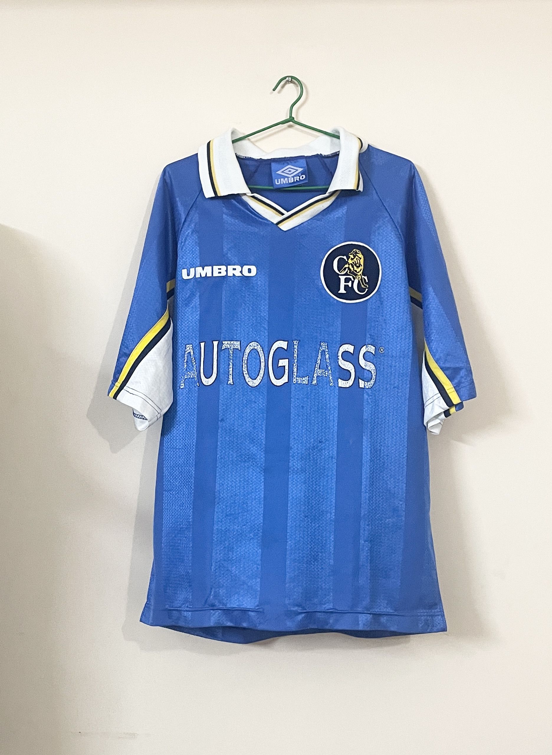 Maillots de foot vintage / rétro - The Football Market - Maillot de foot Chelsea FC SAMSUNG