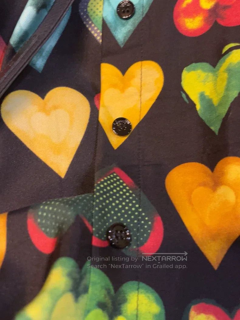 Versace Versace Love print shirt dress Size XS / US 0-2 / IT 36-38 - 4 Thumbnail