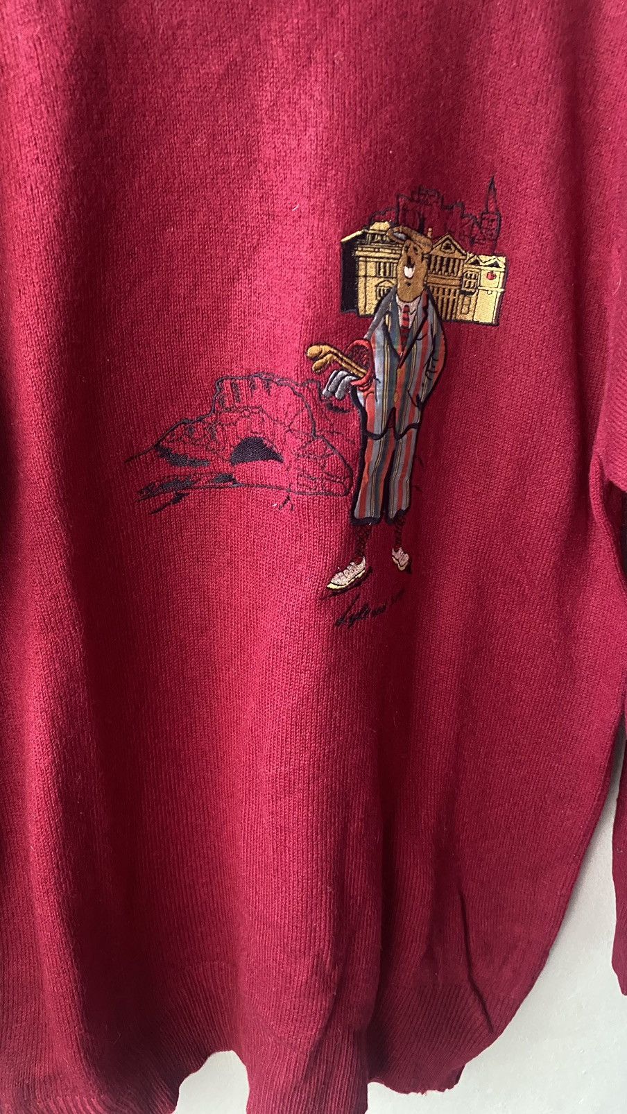 Lyle & Scott Vintage bear golf Lyle&Scott sweater Size US L / EU 52-54 / 3 - 4 Thumbnail