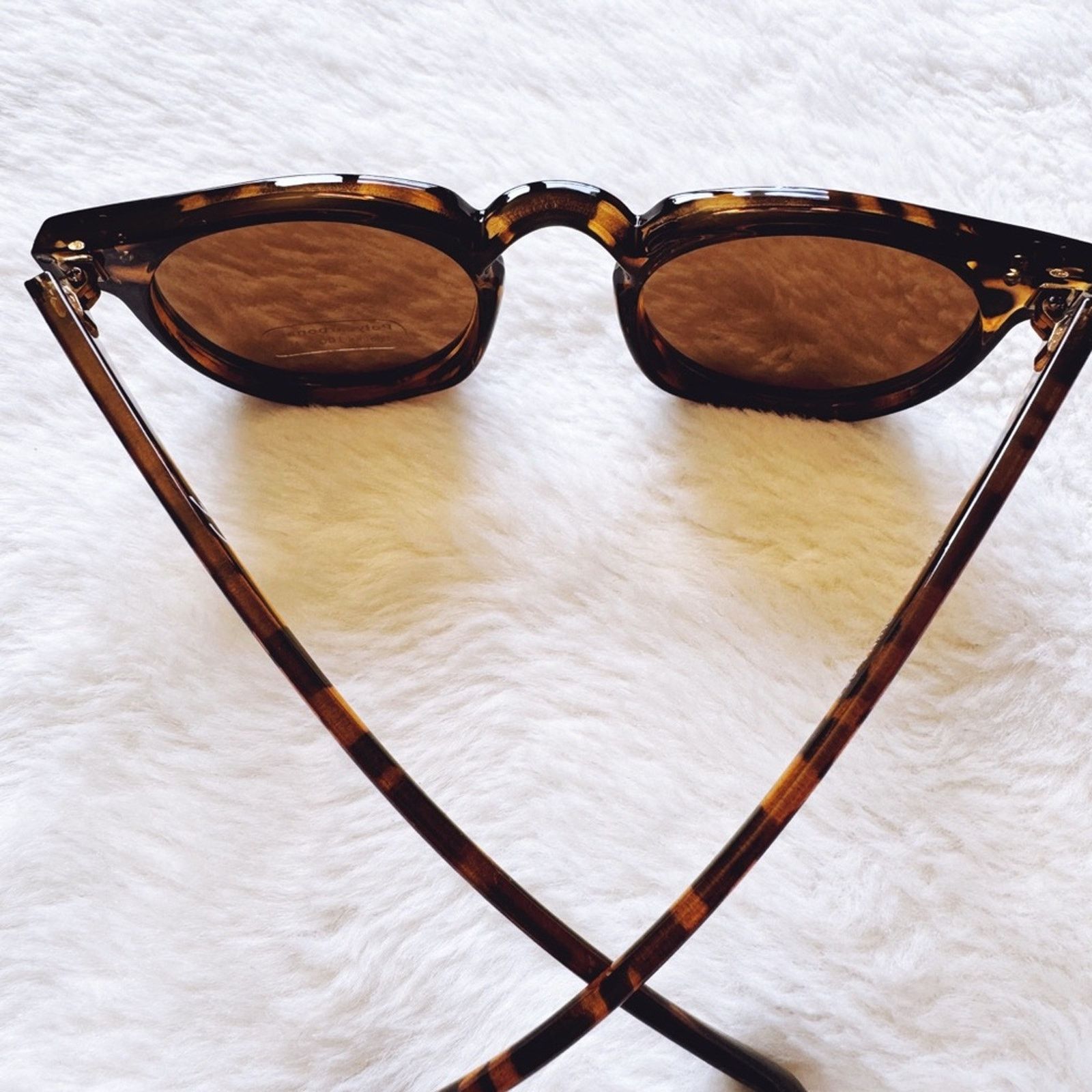 Other Pablo Tortoise Brown Round Sunglasses Size ONE SIZE - 11 Thumbnail