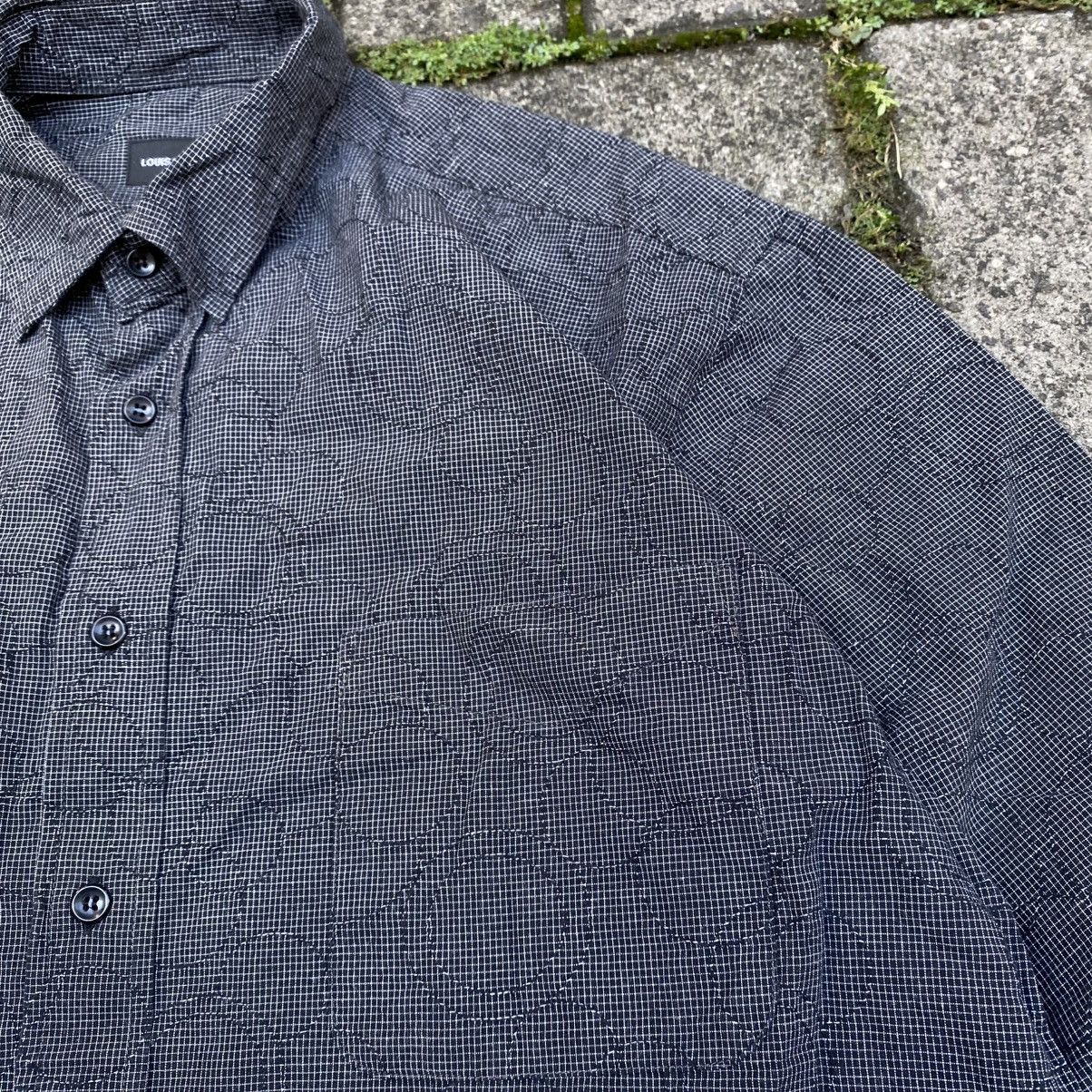 Issey Miyake 2000s Luis Chavlon Dark Grey Button Up Shirt Size US M / EU 48-50 / 2 - 5 Thumbnail