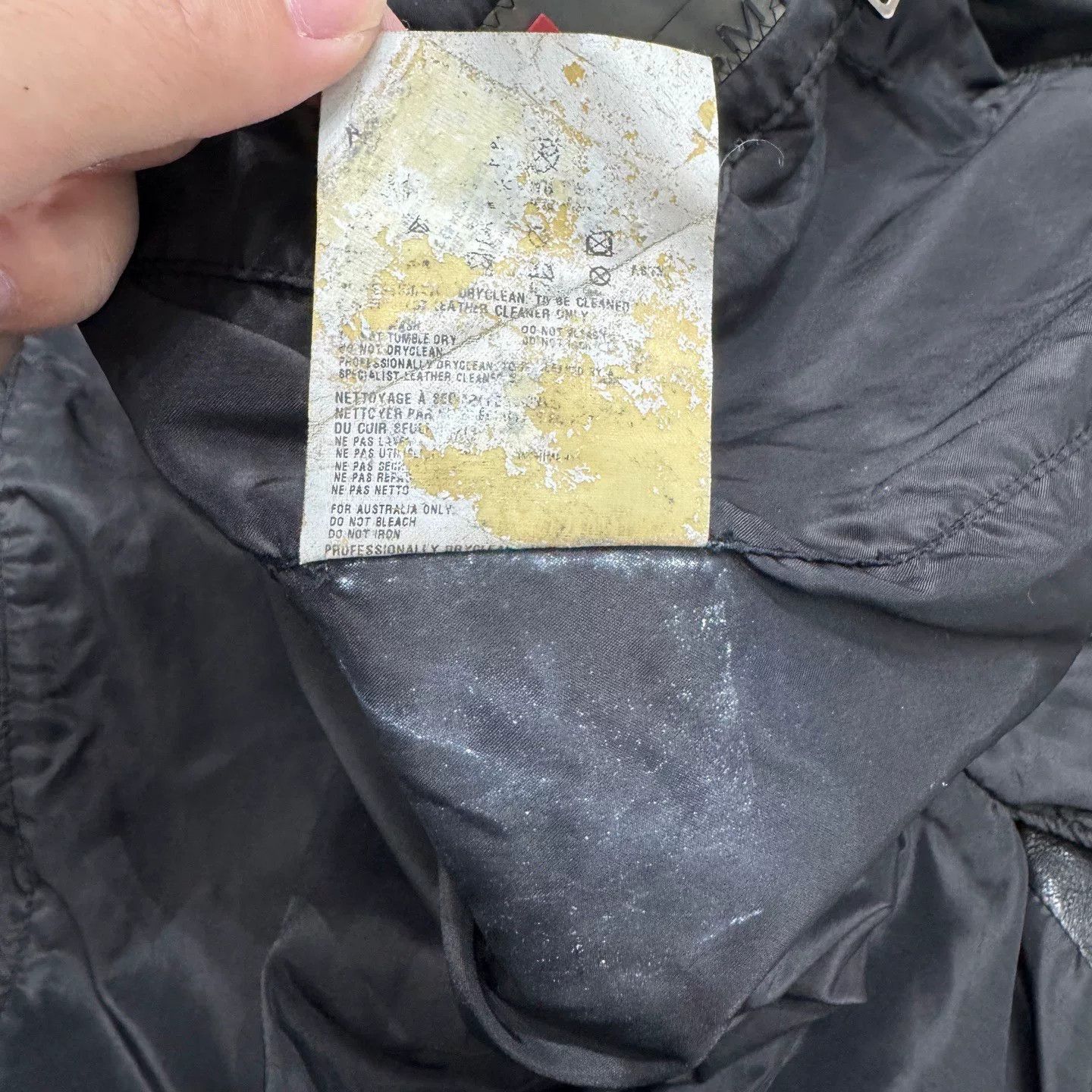 Prada black leather multi-pocket jacket. Size US M / EU 48-50 / 2 - 5 Thumbnail