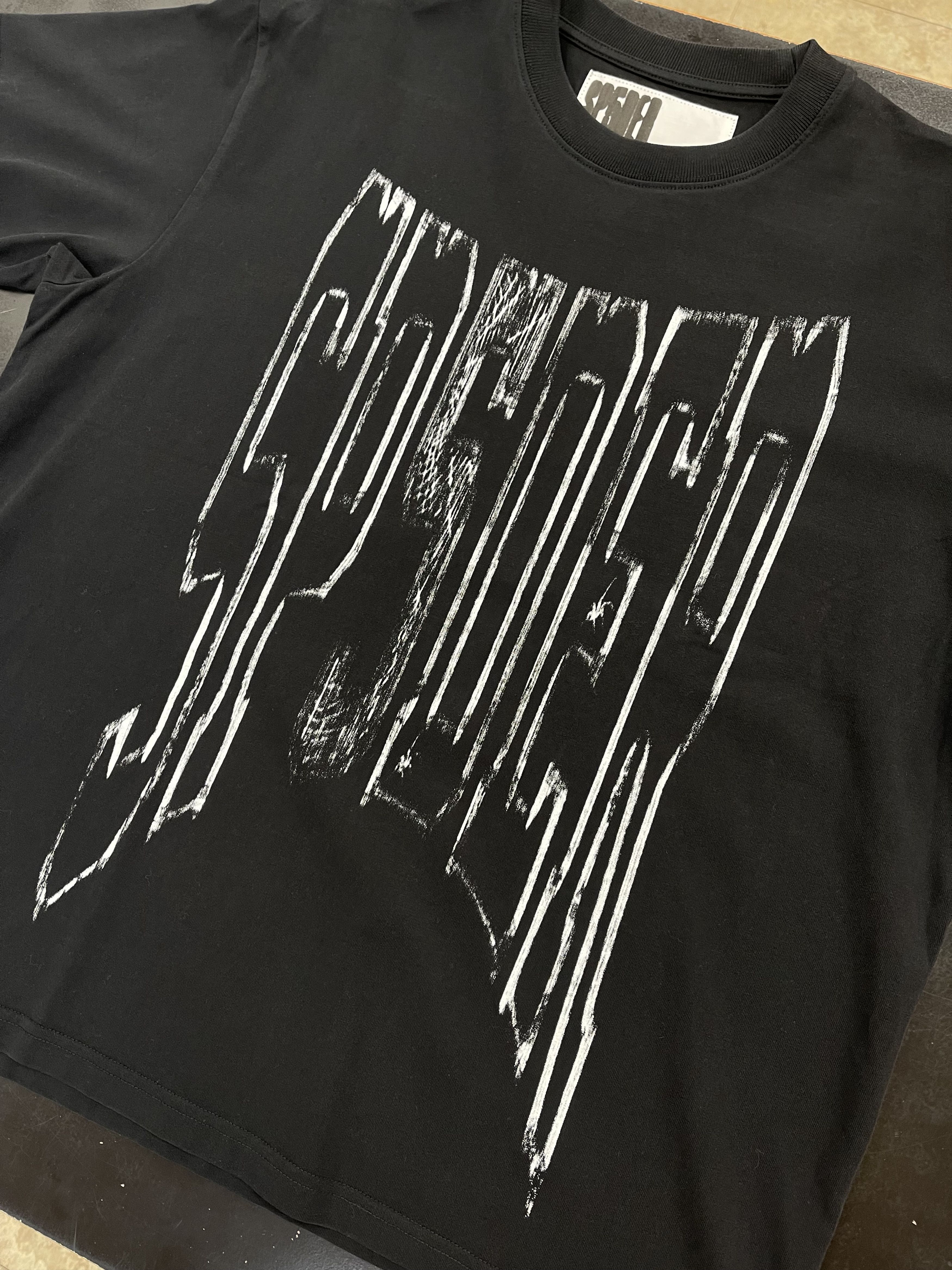 Sp5der Sp5der Diffused Collegiate Tee Black Size US M / EU 48-50 / 2 - 2 Thumbnail