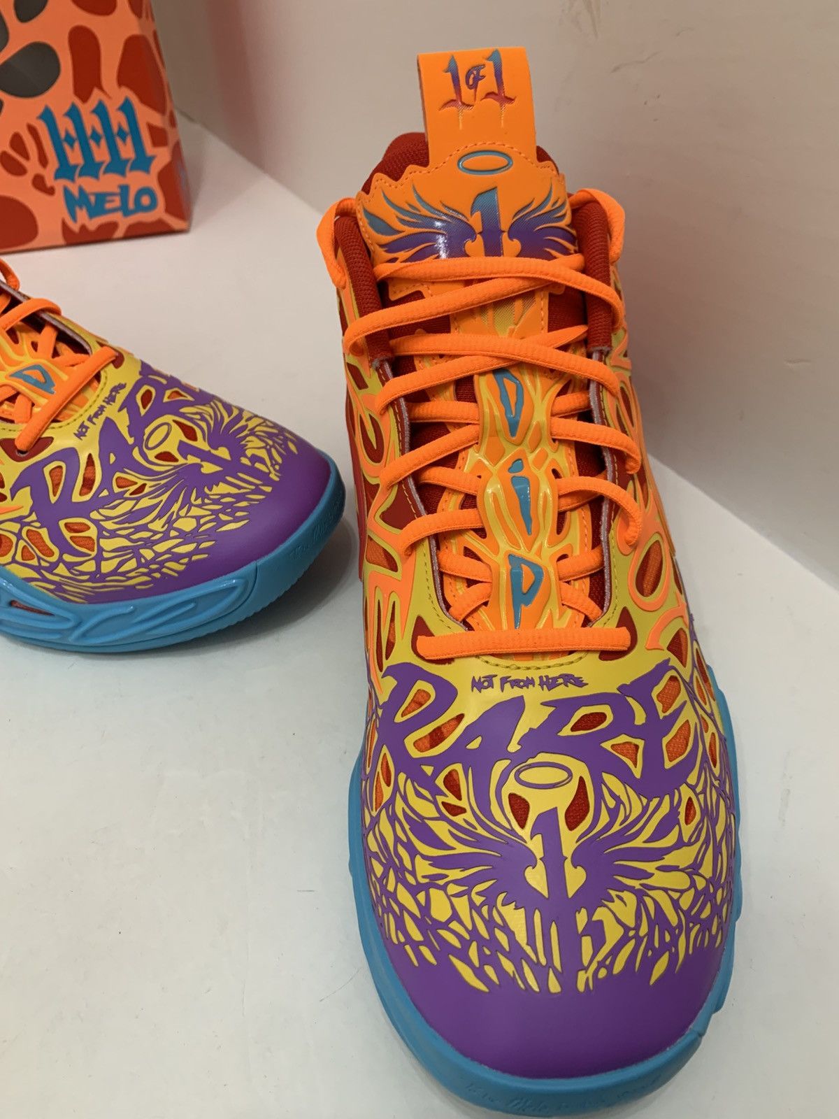 PUMA X LAMELO BALL MB.04 PHOENIX SNEAKERS