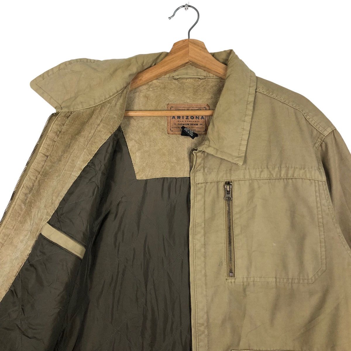 Japanese Brand 🔥Vintage Denim Biker Jacket Arizona Issey Miyake Japan Size US L / EU 52-54 / 3 - 10 Thumbnail