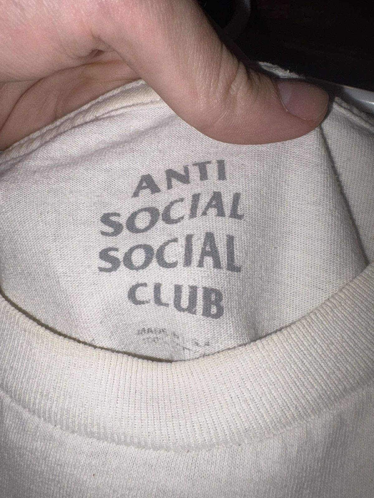 Anti Social Social Club ASSC T-Shirt Size US M / EU 48-50 / 2 - 4 Thumbnail