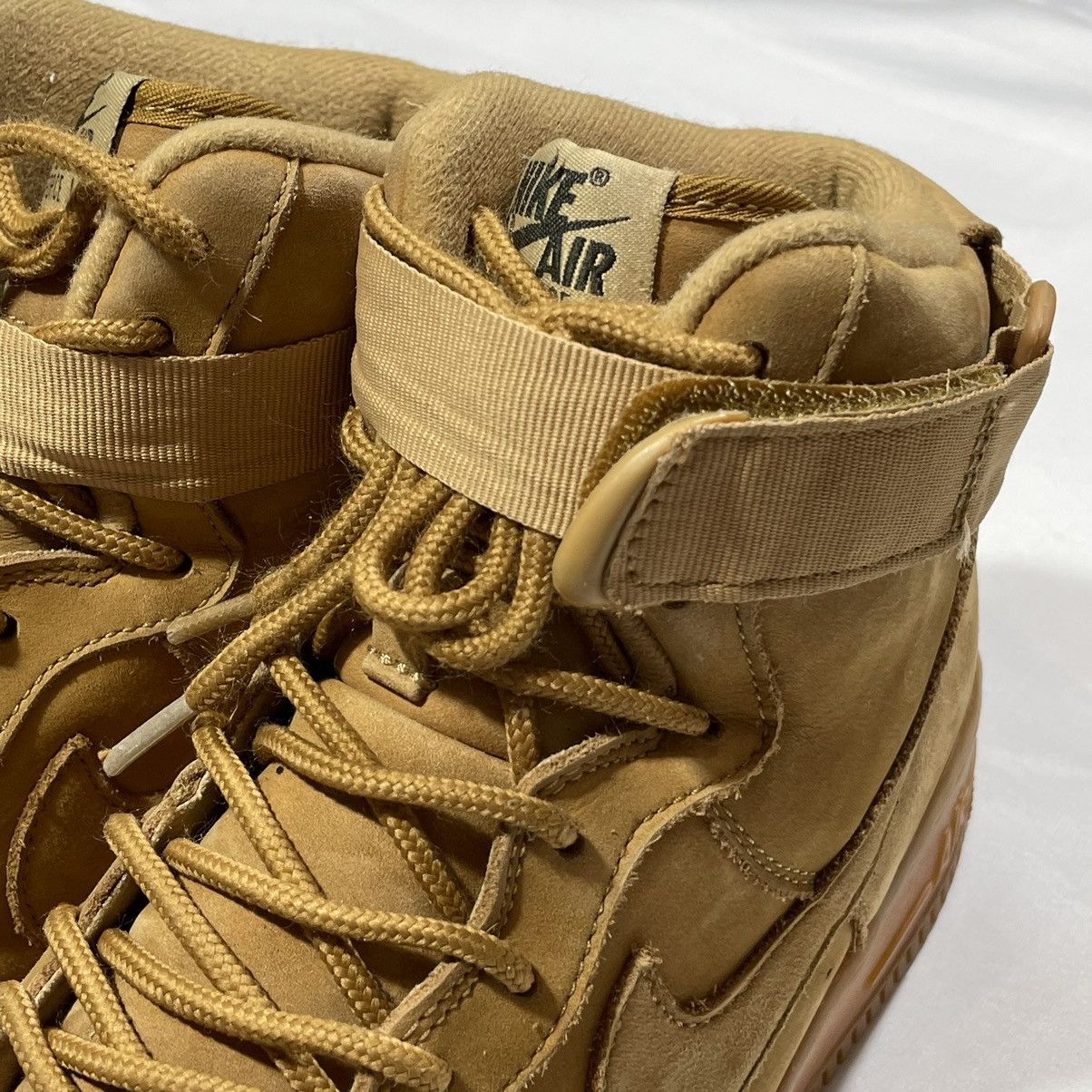 Nike Nike Air Force 1 Brown High Flax Size US 10 / EU 43 - 13 Thumbnail