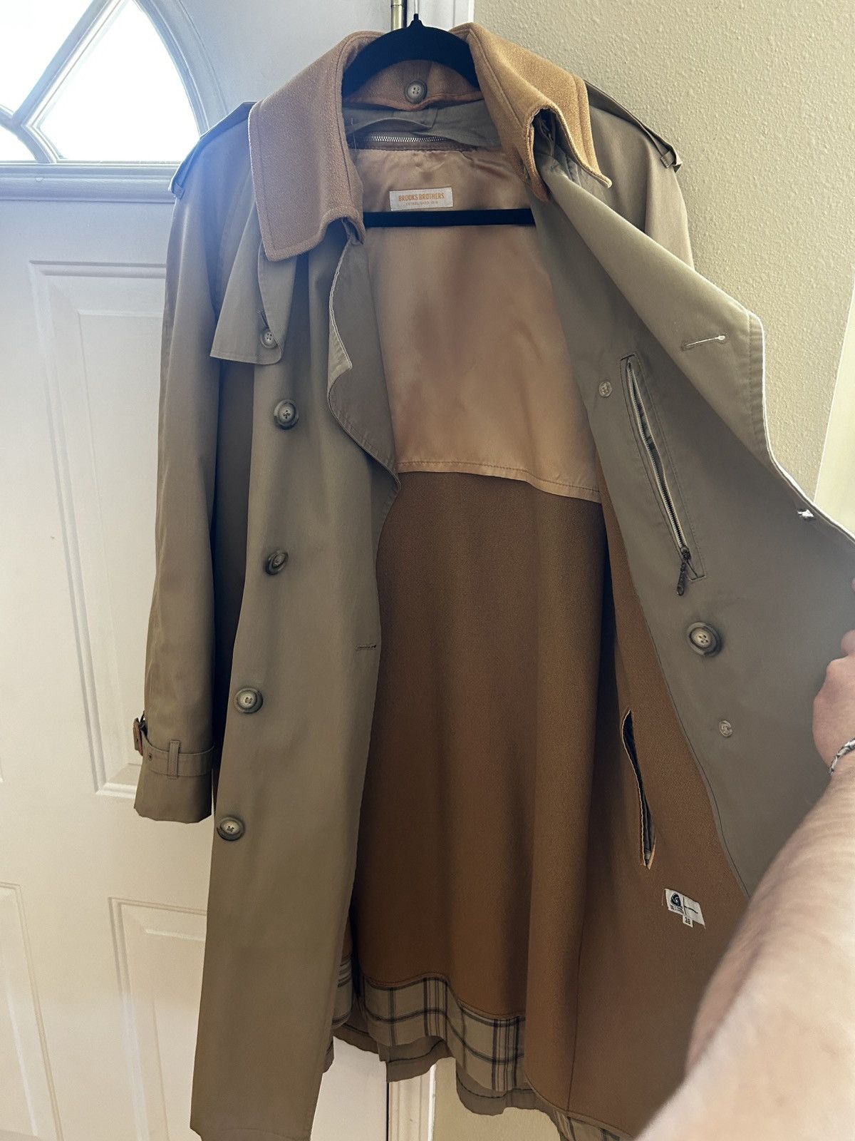 Brooks Brothers VINTAGE Brooks Brothers Trench Size US S / EU 44-46 / 1 - 5 Thumbnail
