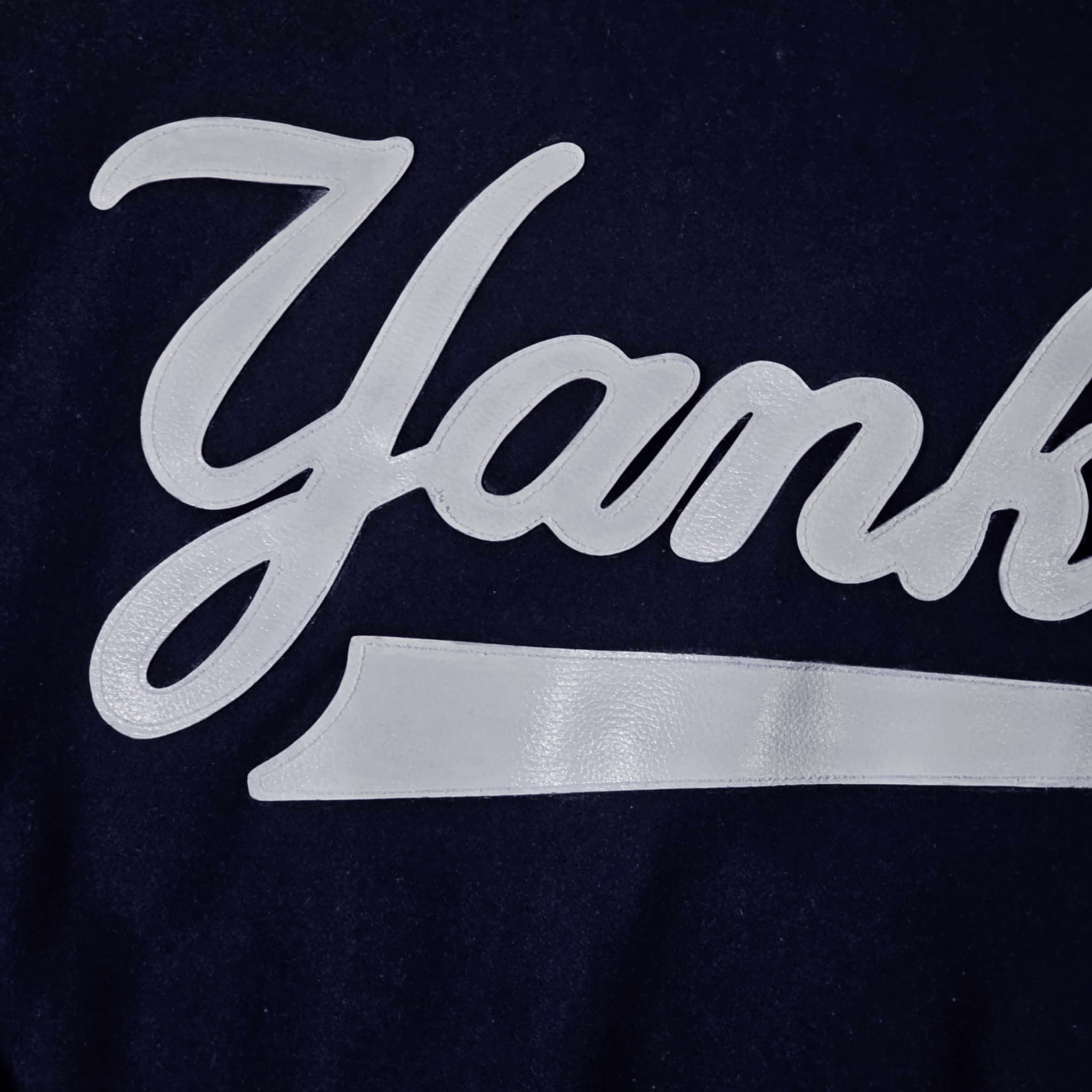 MLB × Vintage New York Yankees Y2K Jeff Hamilton Wool Bomber Jacket Size US XL / EU 56 / 4 - 10 Thumbnail