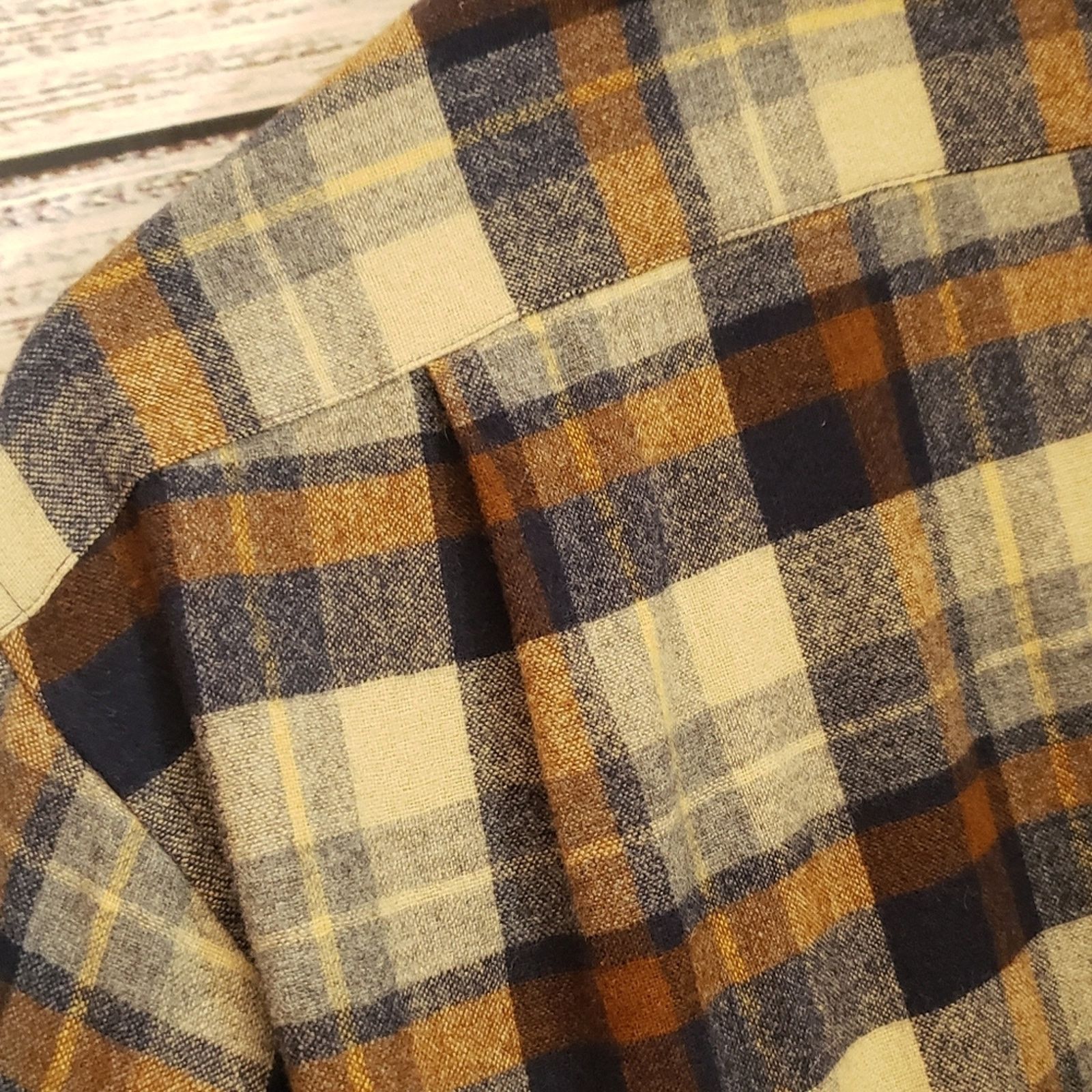 Pendleton RARE! Men's vintage Pendleton 100% virgin wool sz L USA loop Size US L / EU 52-54 / 3 - 3 Thumbnail