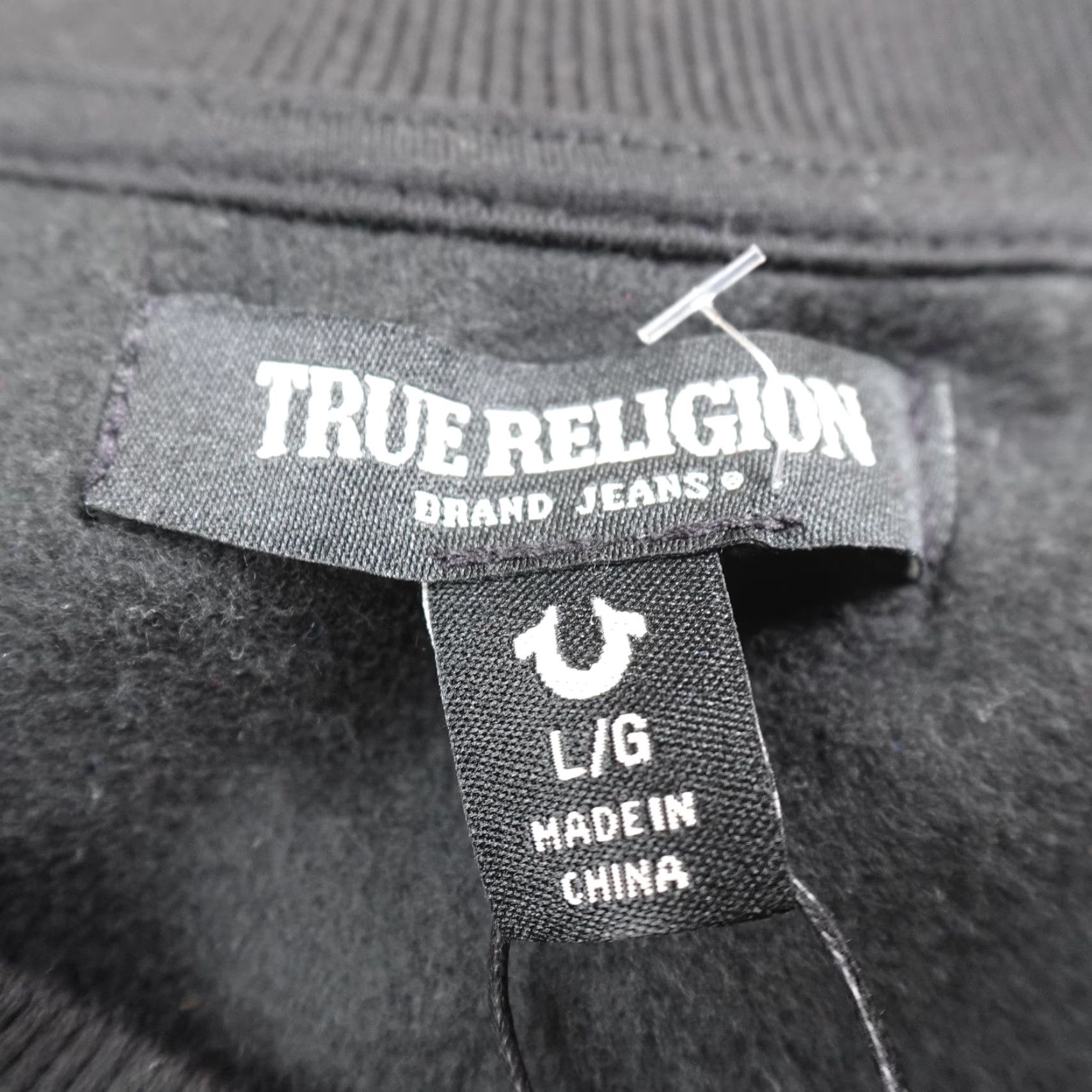 True Religion VINTAGE True Religion Sweatshirt Mens L Black Buddha Logo Pullover Crewneck Sweater Size US L / EU 52-54 / 3 - 6 Thumbnail