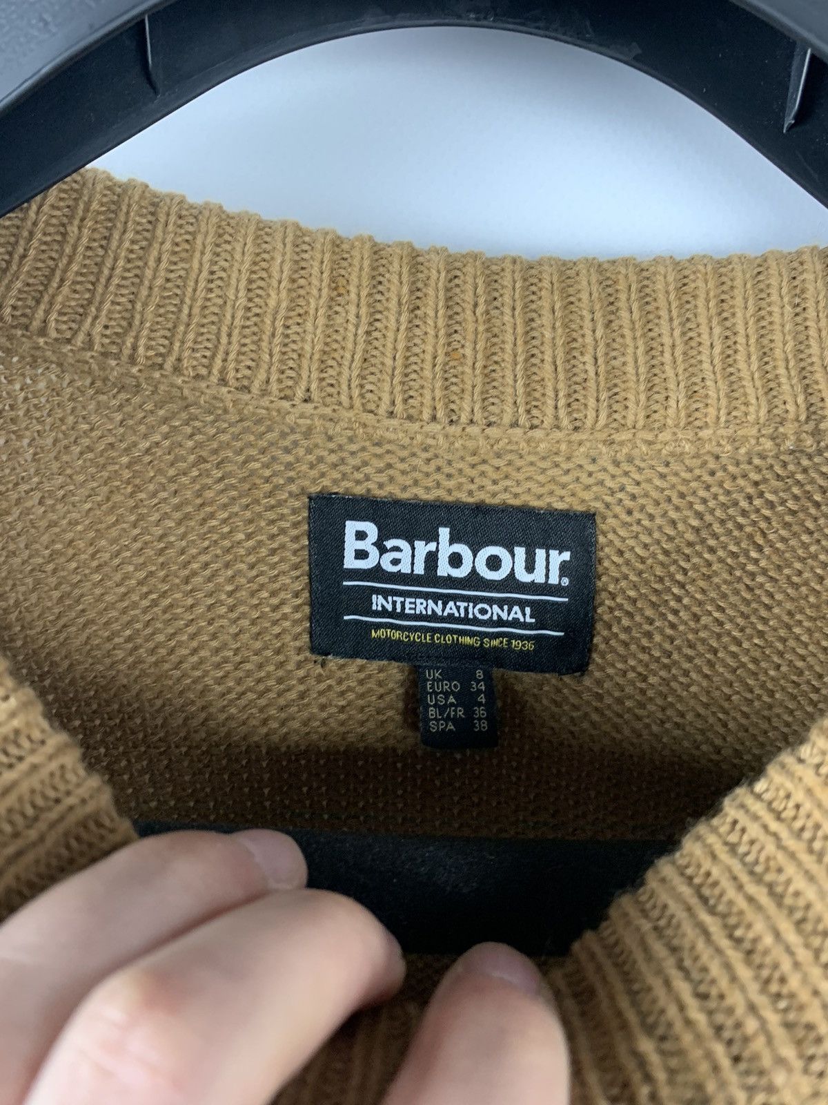Barbour Barbour International Homerun Knit Sweater Women’s Size UK 8 Size S / US 4 / IT 40 - 5 Thumbnail