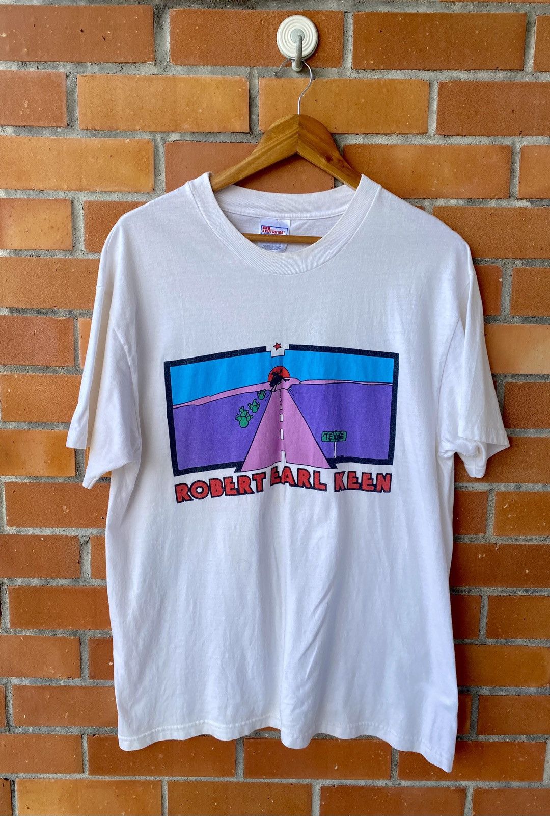 Band Tees Vintage 90’s Robert Earl Keen Short Sleeve T-Shirt Size US L / EU 52-54 / 3 - 1 Thumbnail