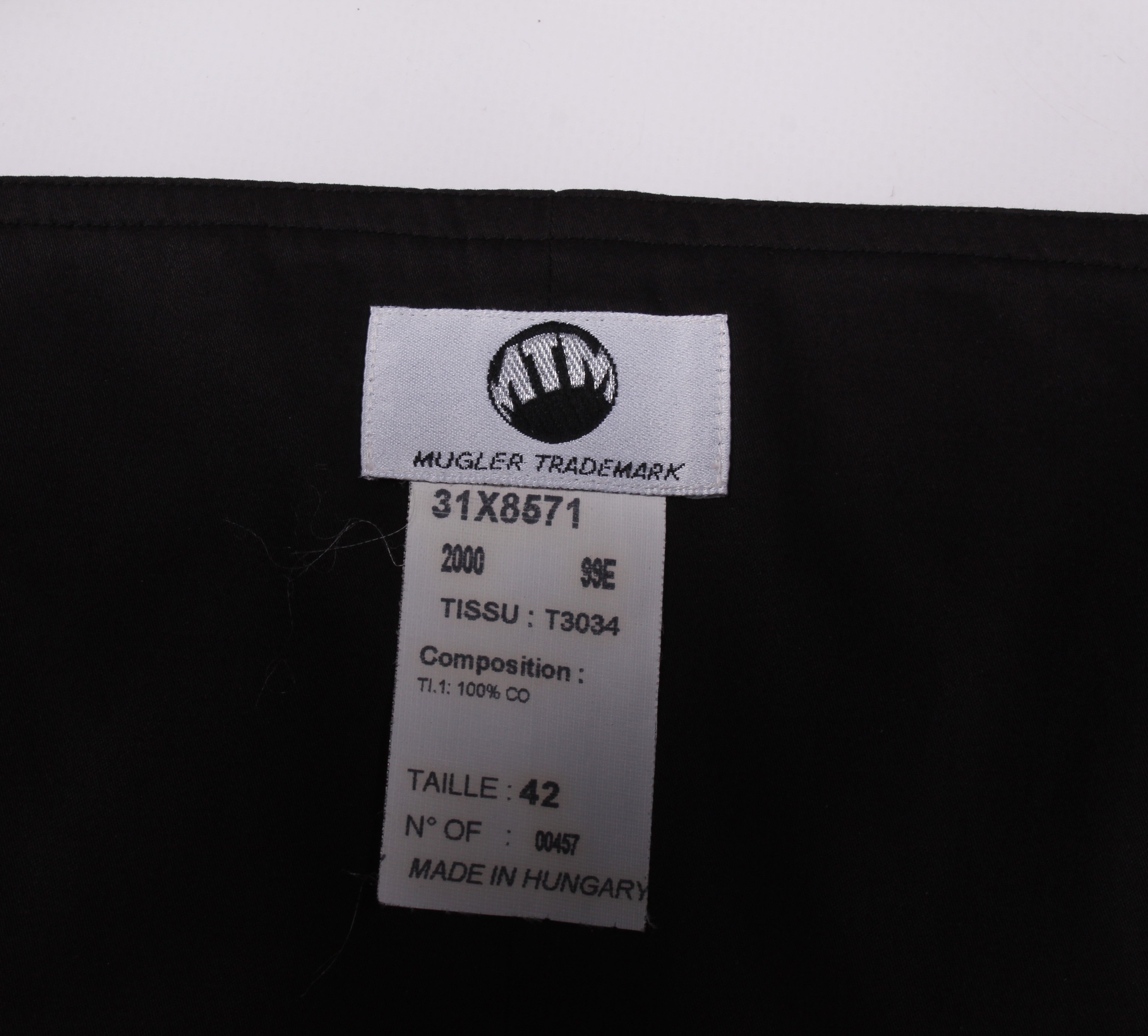 Thierry Mugler × Vintage Thierry Mugler Trademark Vintage Corset Style Zip Top Size M / US 6-8 / IT 42-44 - 4 Thumbnail