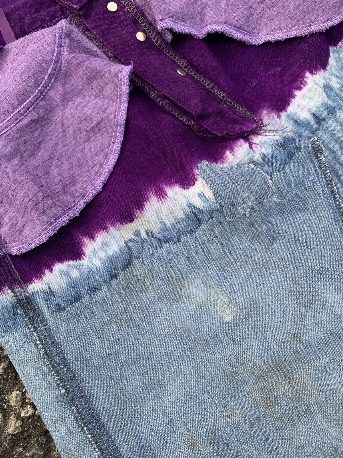Fendi FENDI TIE DYE DENIM JEANS Size 29" - 18 Thumbnail