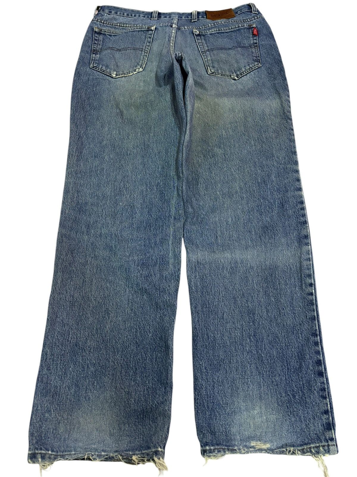 Vintage Vintage Blue Way Faded Indigo Jeans Size US 34 / EU 50 - 2 Thumbnail