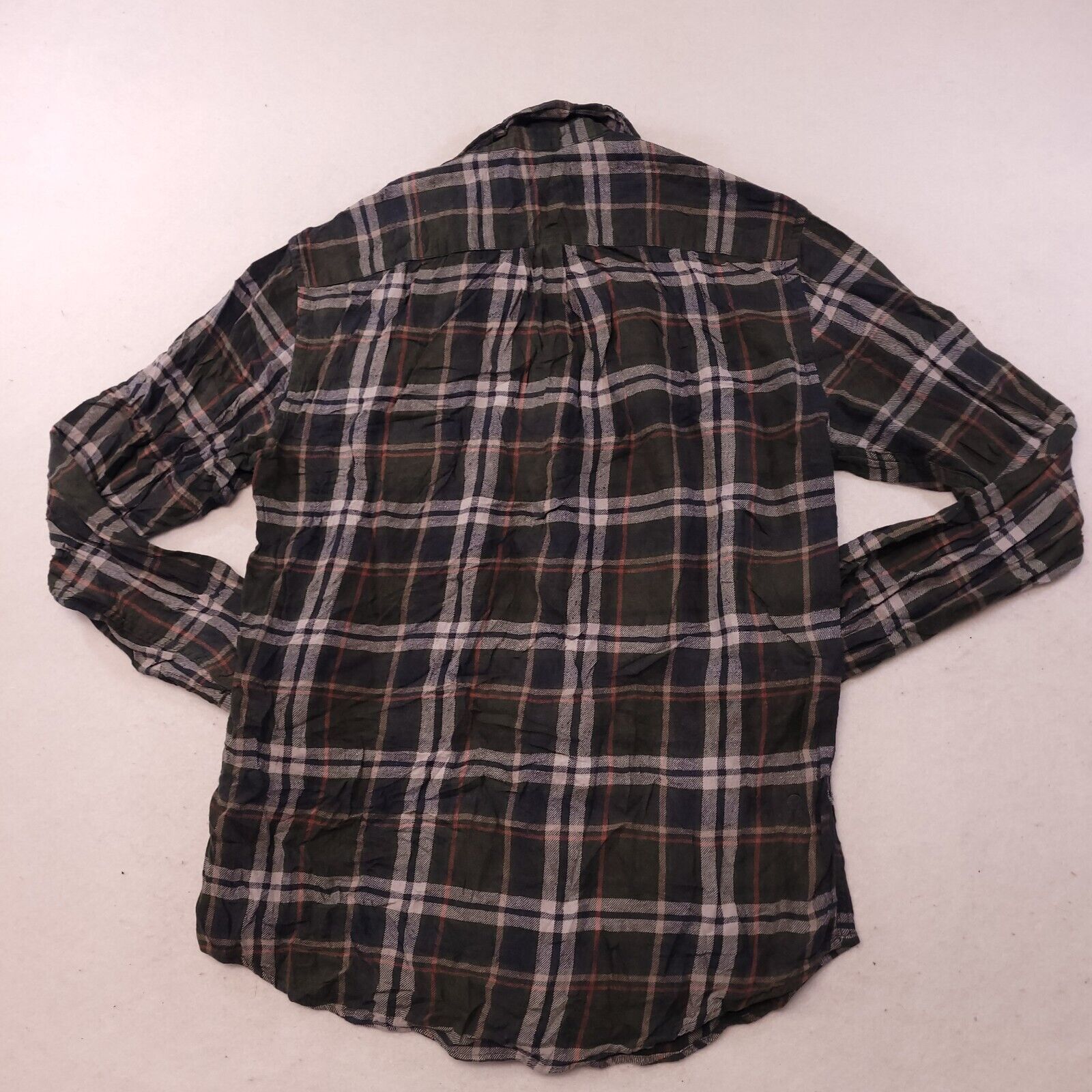 Croft & Barrow Croft & Barrow Madras Flannel Shirt Mens Size Medium M Green Size US M / EU 48-50 / 2 - 11 Thumbnail