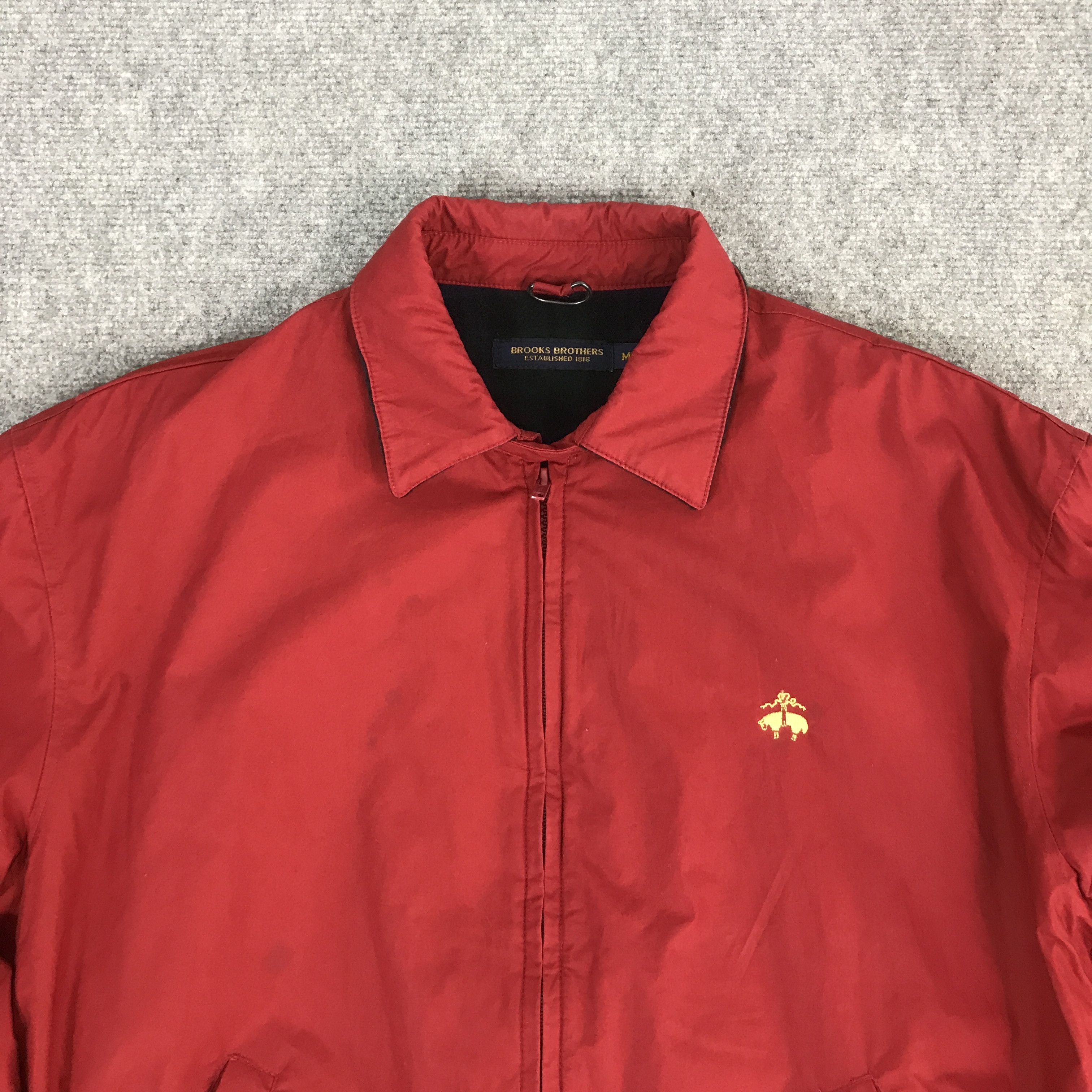 Brooks Brothers × Japanese Brand BROOKS BROTHER FLANNAL ZIPPER JACKET Size US M / EU 48-50 / 2 - 3 Thumbnail