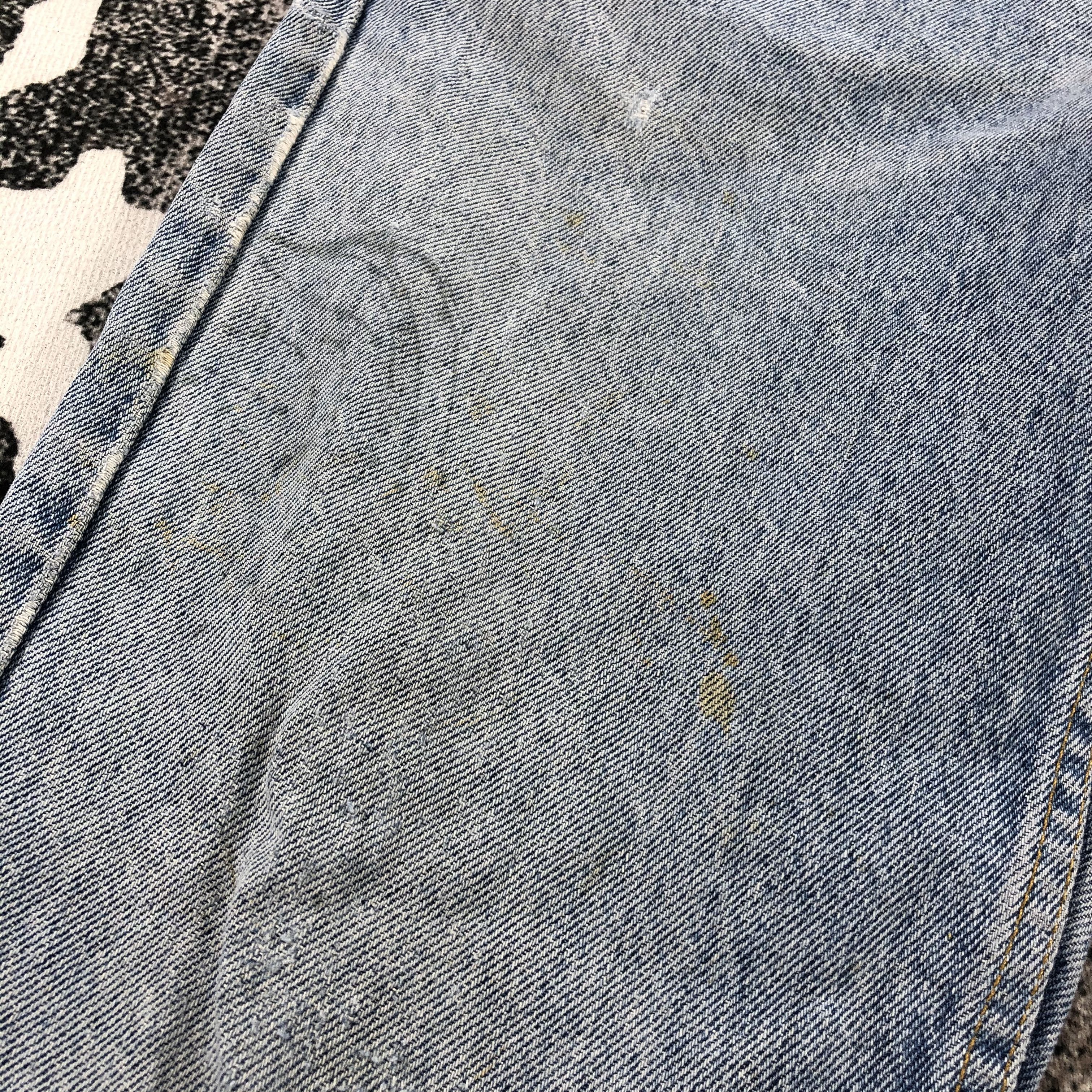 Levi's Vintage 90s Levis 619 Jeans Faded Blue Denim KJ1040 Size US 28 / EU 44 - 11 Thumbnail
