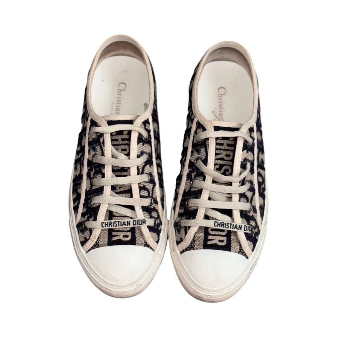 Dior Women’s Walk'n'Dior Sneakers Size US 8.5 / IT 38.5 - 3 Thumbnail