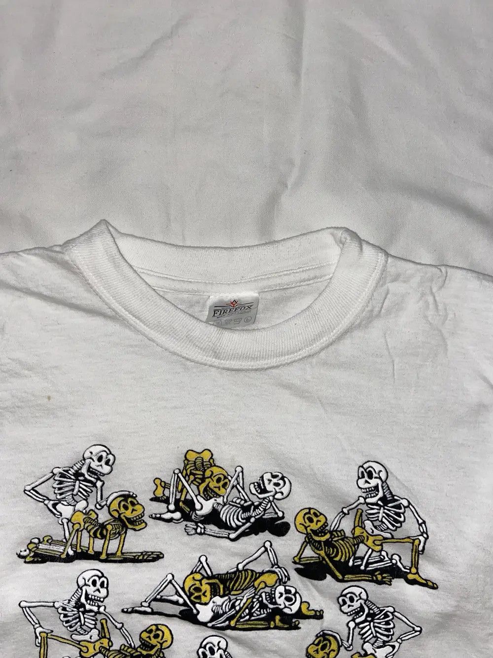 Vintage CRAZY VINTAGE FUNNY SEX IS BAD TO THE BONES TEE Y2K T SHIRT Size US M / EU 48-50 / 2 - 9 Thumbnail