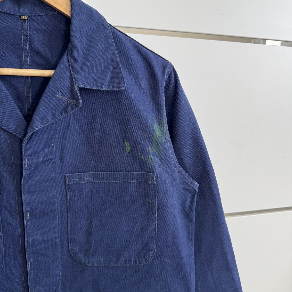 Le Laboureur Vintage stained painter works french very worn jacket Size US S / EU 44-46 / 1 - 5 Thumbnail