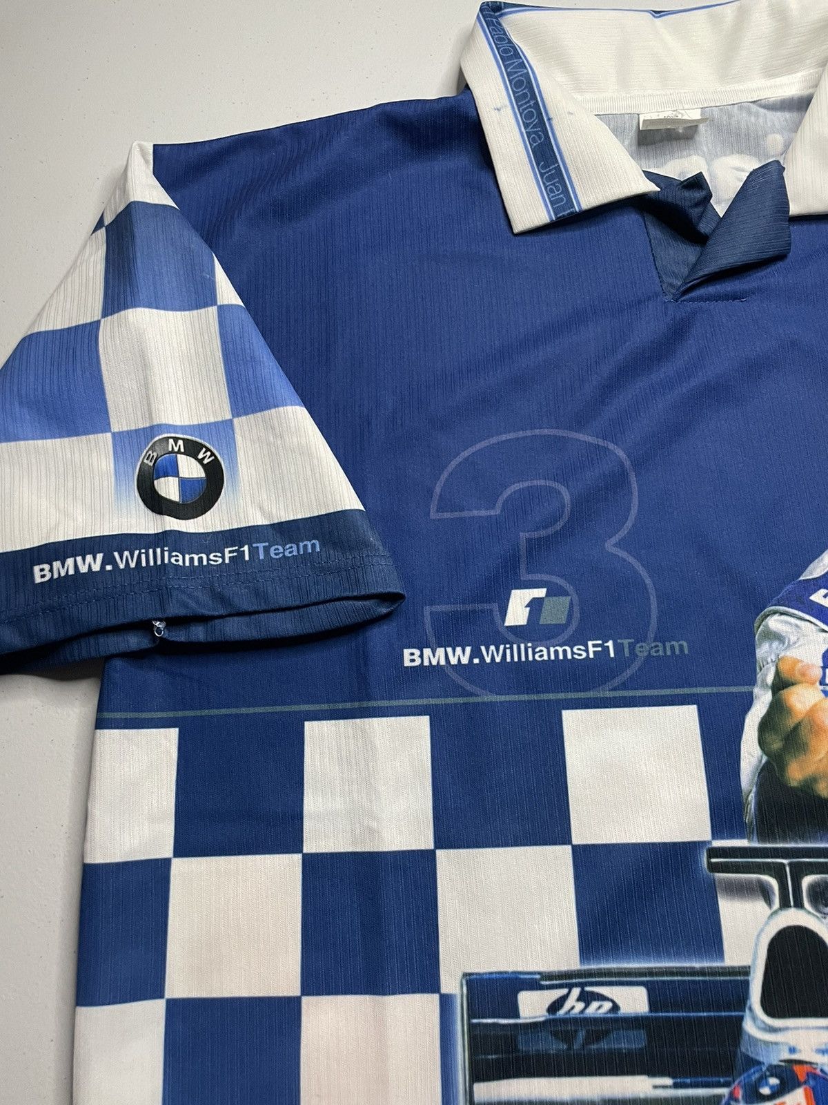 Formula 1 vintage Formula 1 Juan pablo Montoya bmw Racing Polo shirt Size US XXL / EU 58 / 5 - 2 Thumbnail