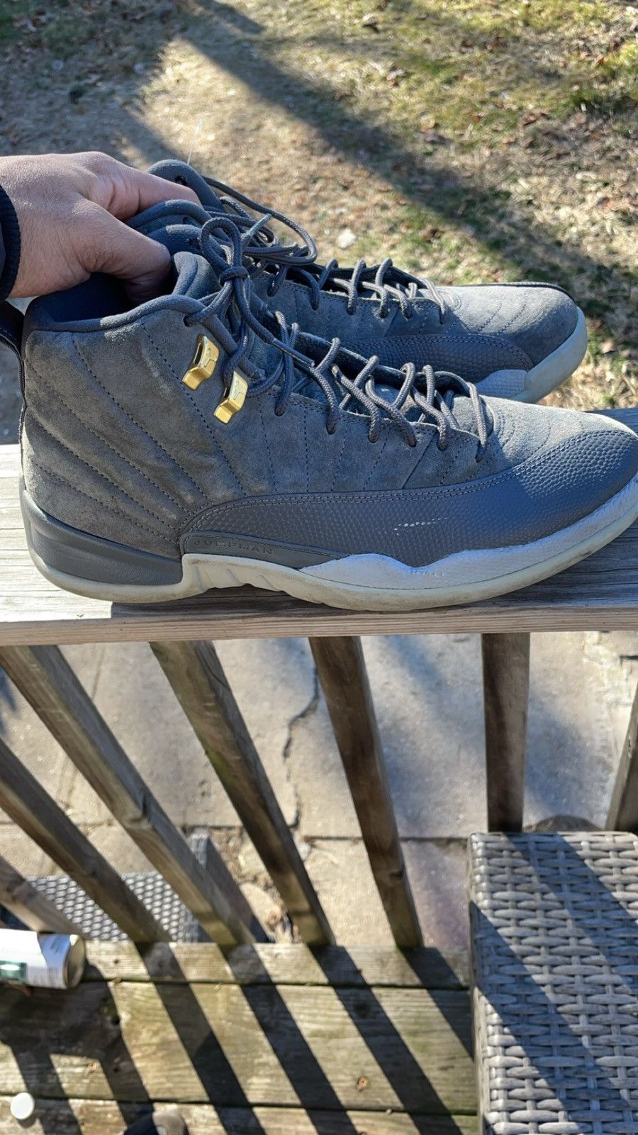Jordan 12 Dark Grey