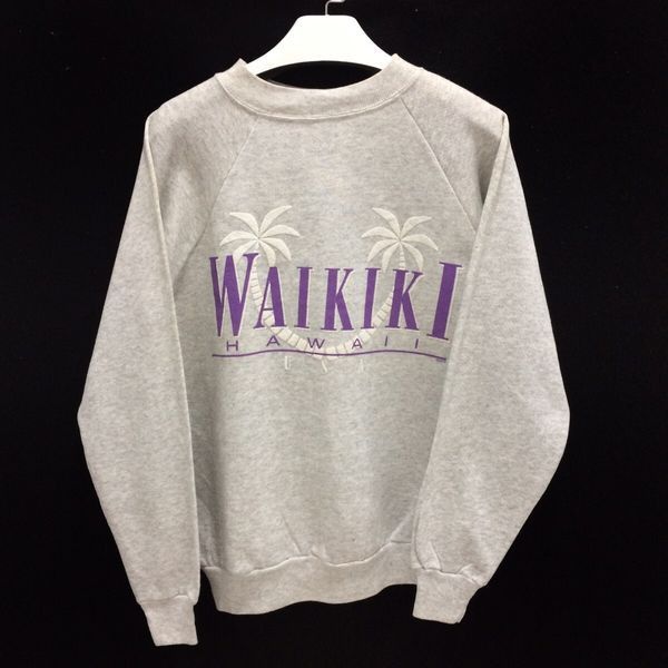 Vintage Vintage Waikiki Hawaii USA Sweatshirt Size US S / EU 44-46 / 1 - 2 Thumbnail