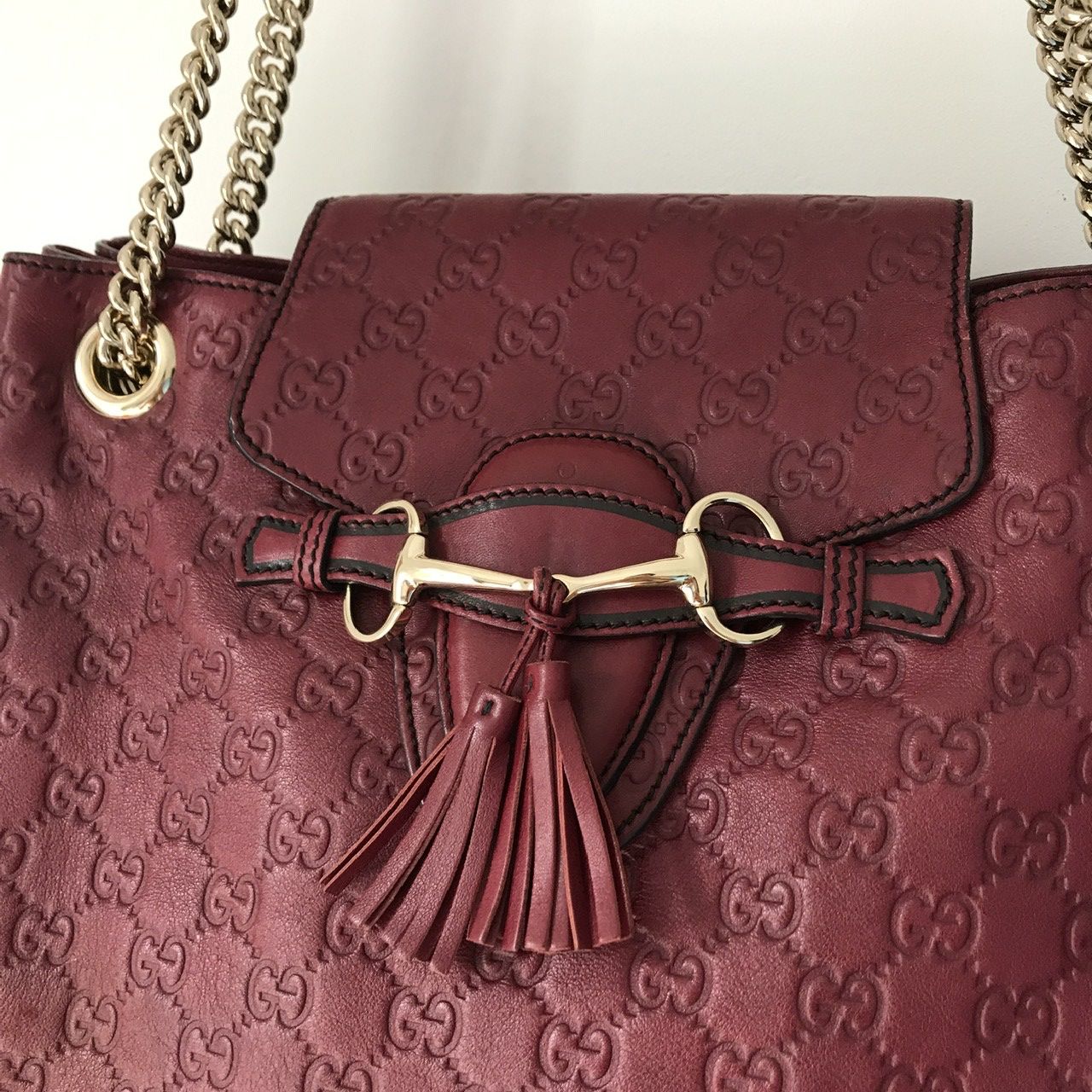 Gucci Gucci Emily Guccissima Shoulder Bag Size ONE SIZE - 6 Thumbnail