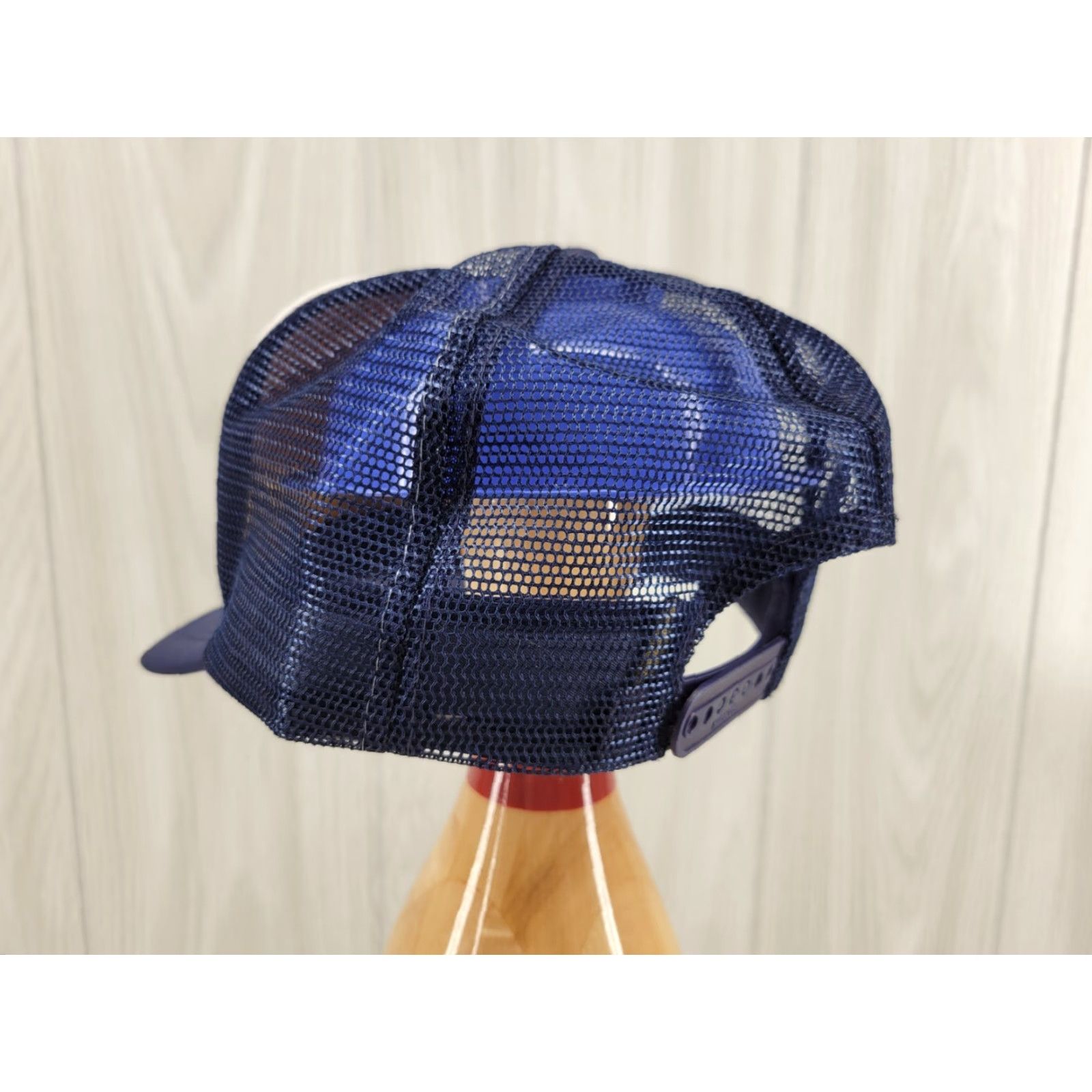 Vintage VINTAGE Nissin Trucker Hat Cap St. Thomas Virgin Islands Adjustible Men Blue 90s Mens Size ONE SIZE - 6 Thumbnail