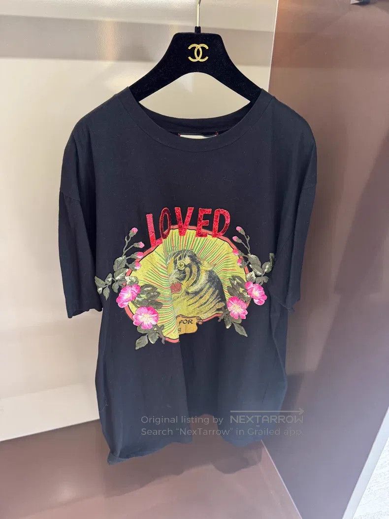Gucci Gucci Printed T-shirt Size US XL / EU 56 / 4 - 1 Thumbnail
