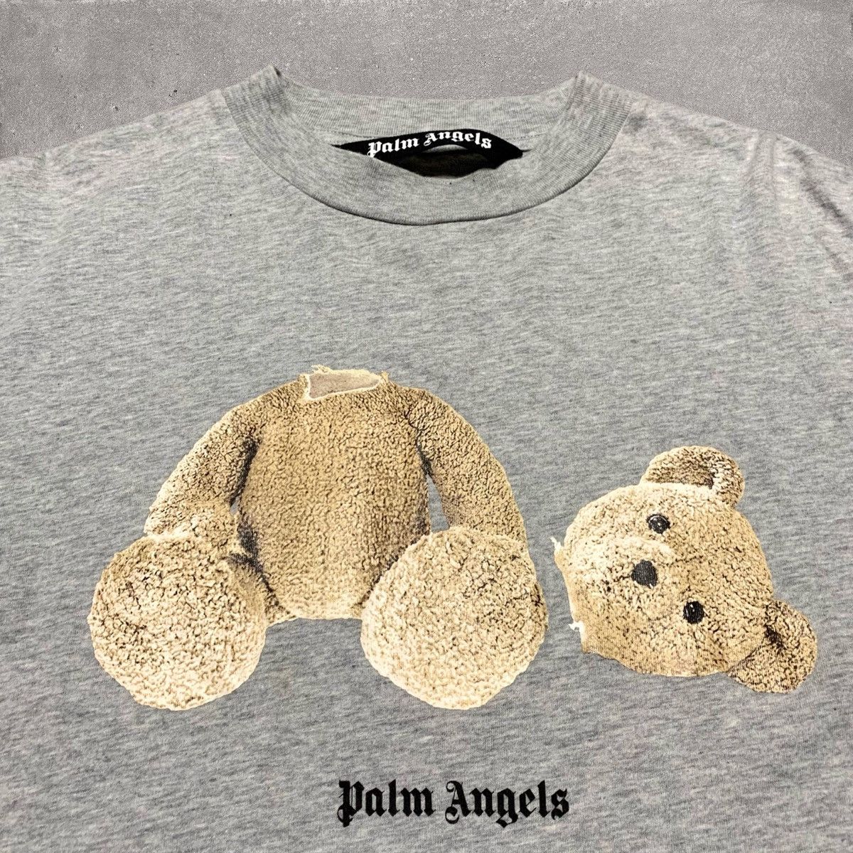 Palm Angels Palm Angels Medium Bear Classic Grey Tee Size US M / EU 48-50 / 2 - 3 Thumbnail