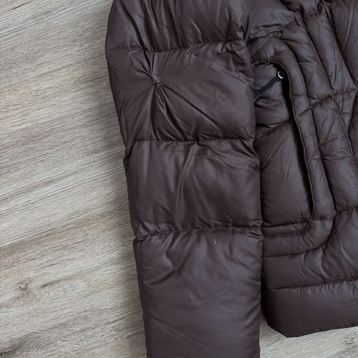 The North Face Brown The North Face 600 Hooded Puffer Jacket Ski Snow Size M / US 6-8 / IT 42-44 - 4 Thumbnail