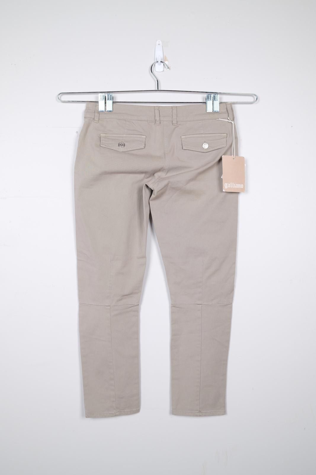 John Galliano 00's John Galliano Tapered Capri Size 32" / US 10 / IT 46 - 2 Thumbnail