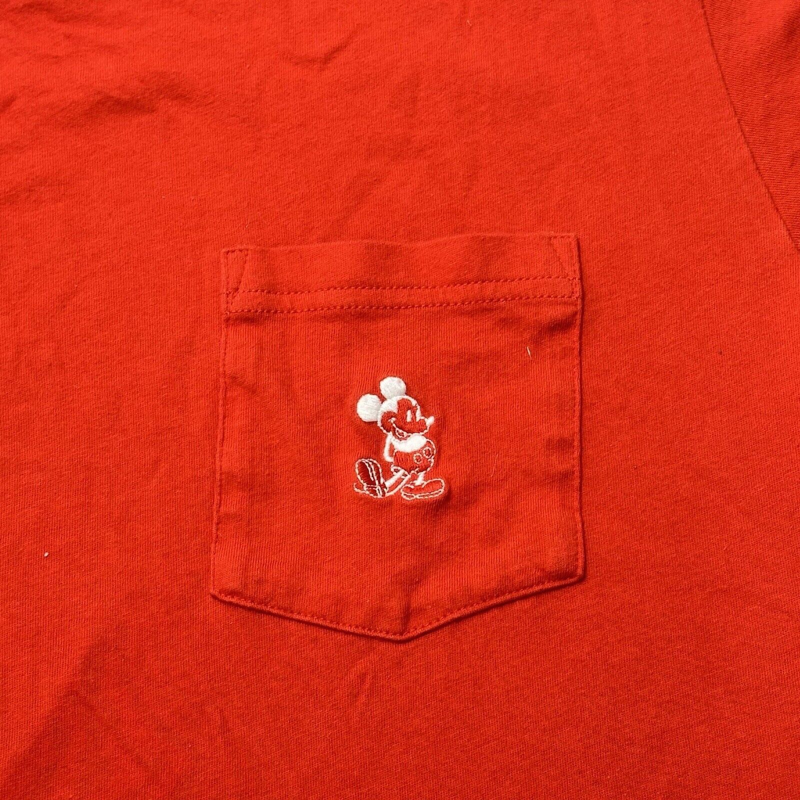 Uniqlo UNIQLO Disney Medium Mickey Mouse Pocket Square Red T Shirt Size US M / EU 48-50 / 2 - 3 Thumbnail