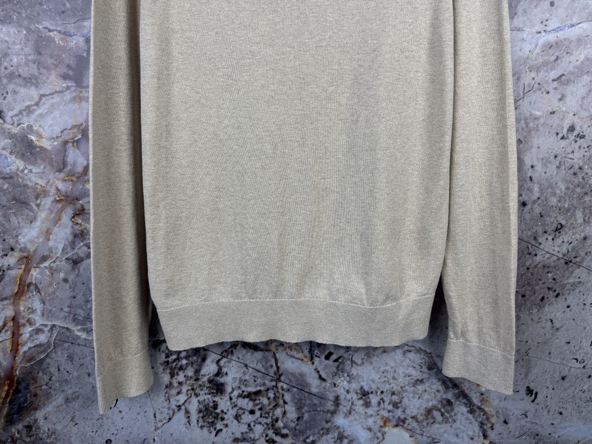 Tommy Hilfiger Tommy Hilfiger Beige Crewneck Sweater Minimal Logo XL Size US XL / EU 56 / 4 - 10 Thumbnail