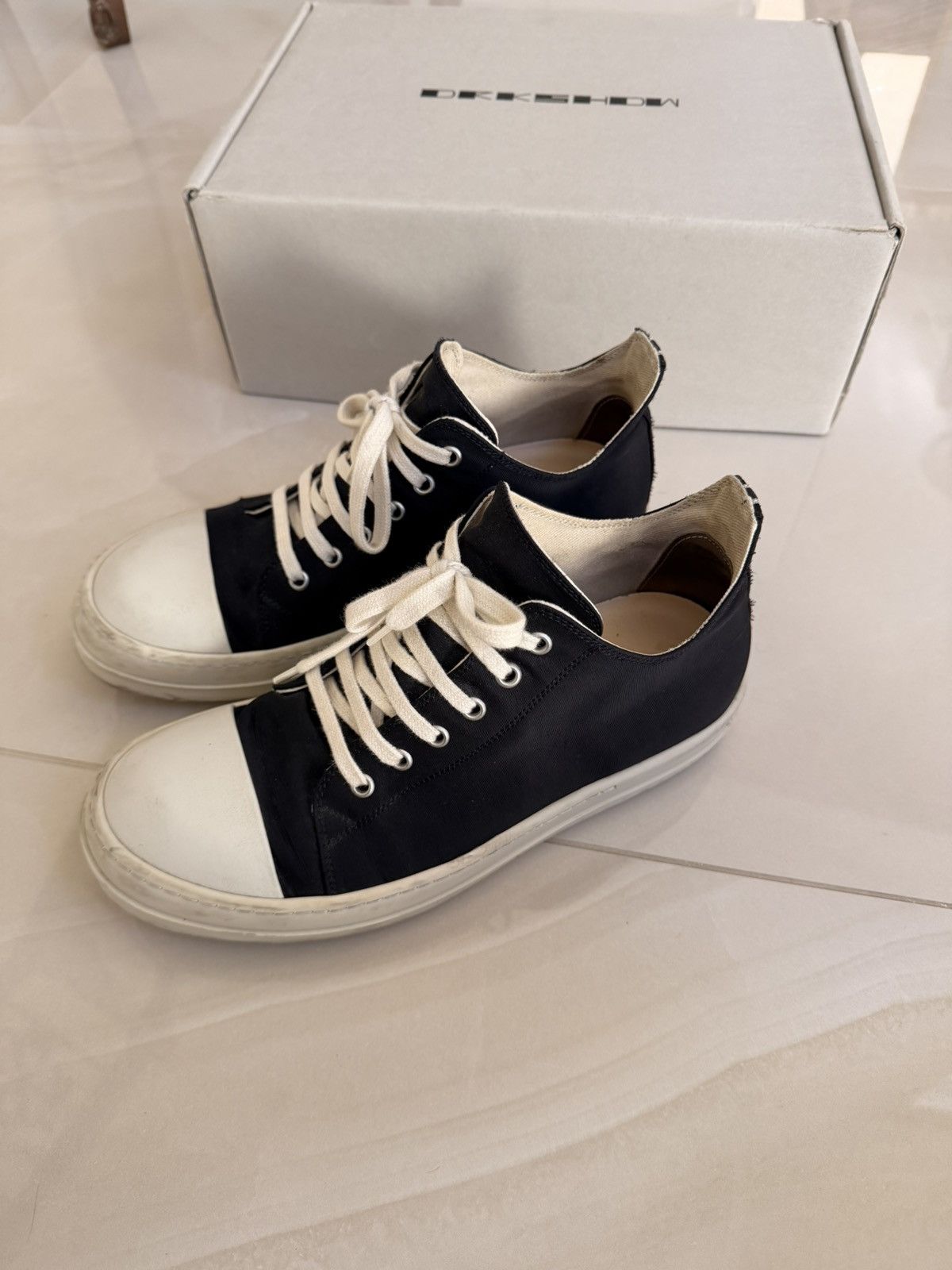 Rick Owens Ramones Low | Grailed