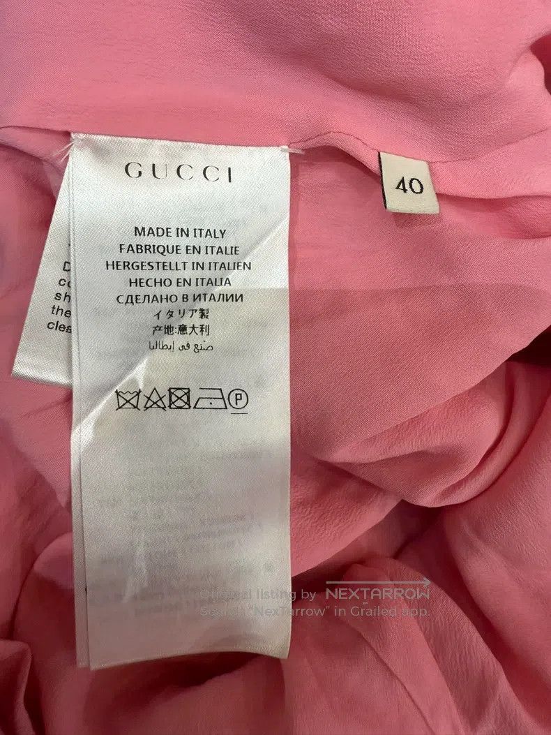 Gucci Gucci Pink tweed coat Size S / US 4 / IT 40 - 5 Thumbnail