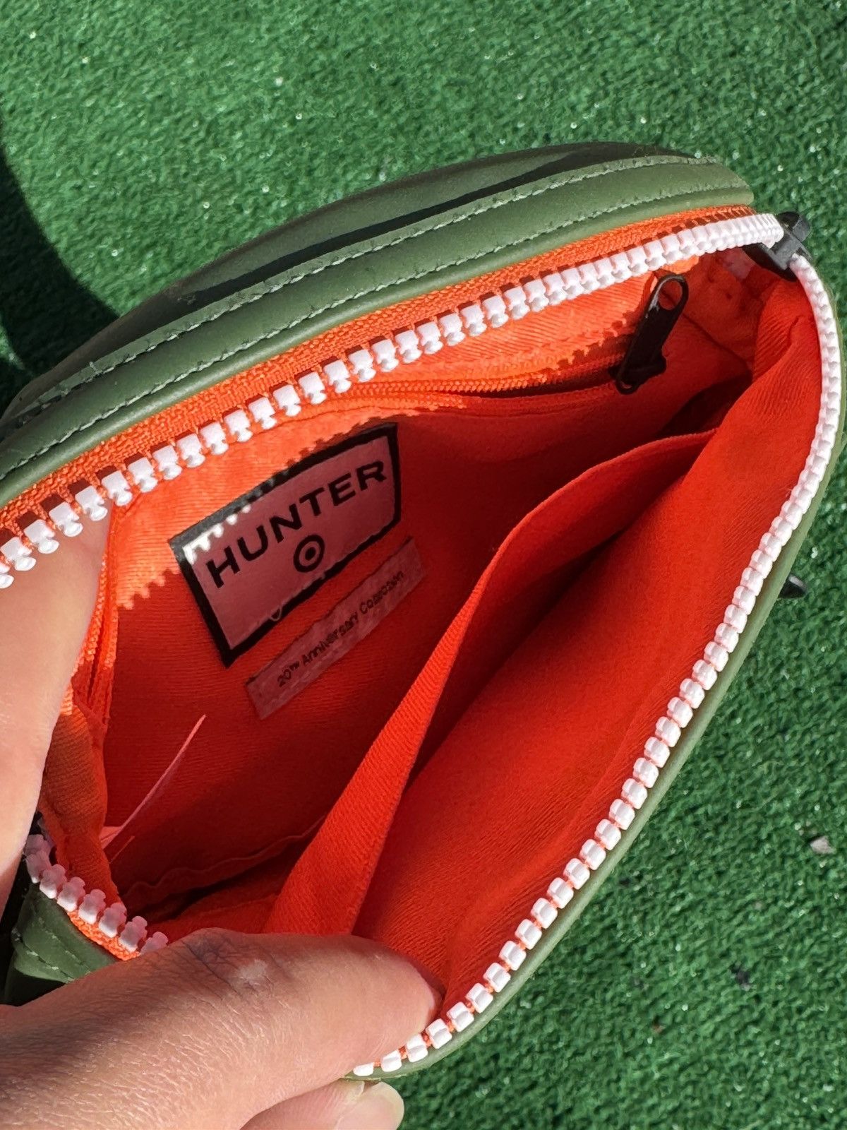 Hunter Hunter Green Waist Bag w/ Orange Accents Size ONE SIZE - 6 Thumbnail