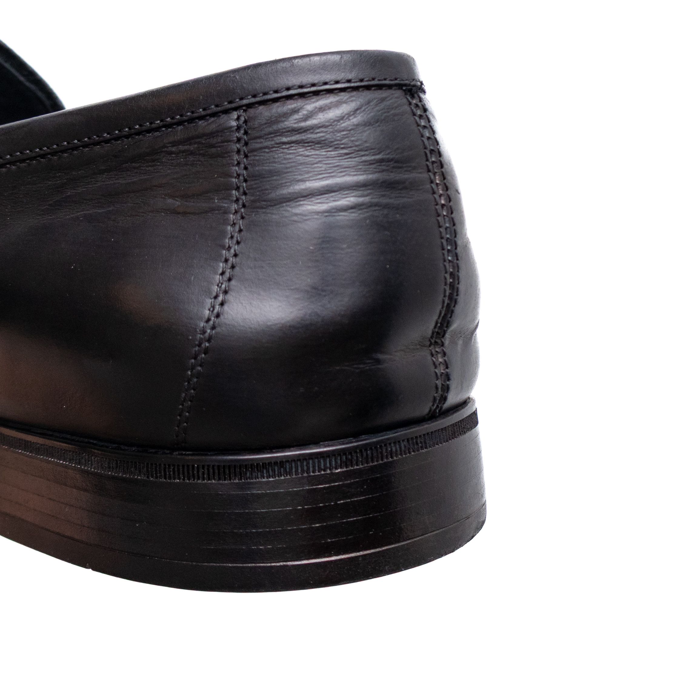 Salvatore Ferragamo Salvatore Ferragamo Black Leather Horsebit Loafers Sz US9.5 Size US 9.5 / EU 42-43 - 7 Thumbnail