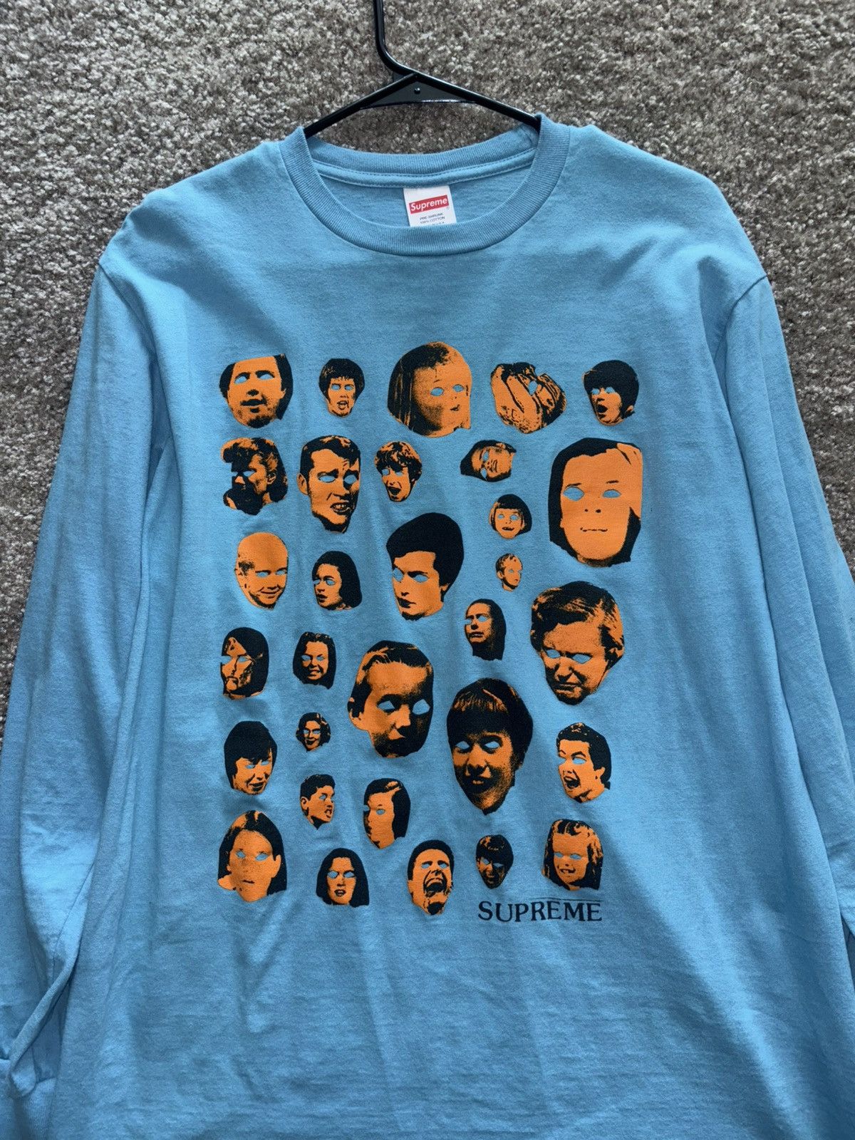 Supreme Supreme Faces L/S Tee | Grailed