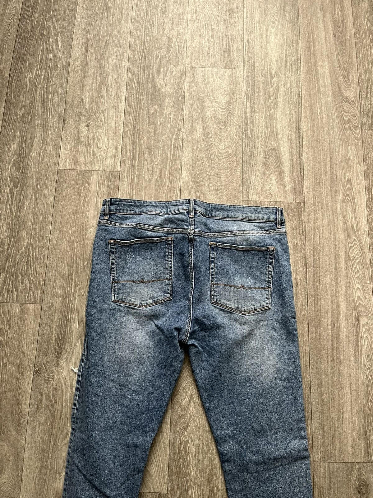 Asos ASOS Skinny Rip and Repair Jeans Size US 38 / EU 54 - 7 Thumbnail