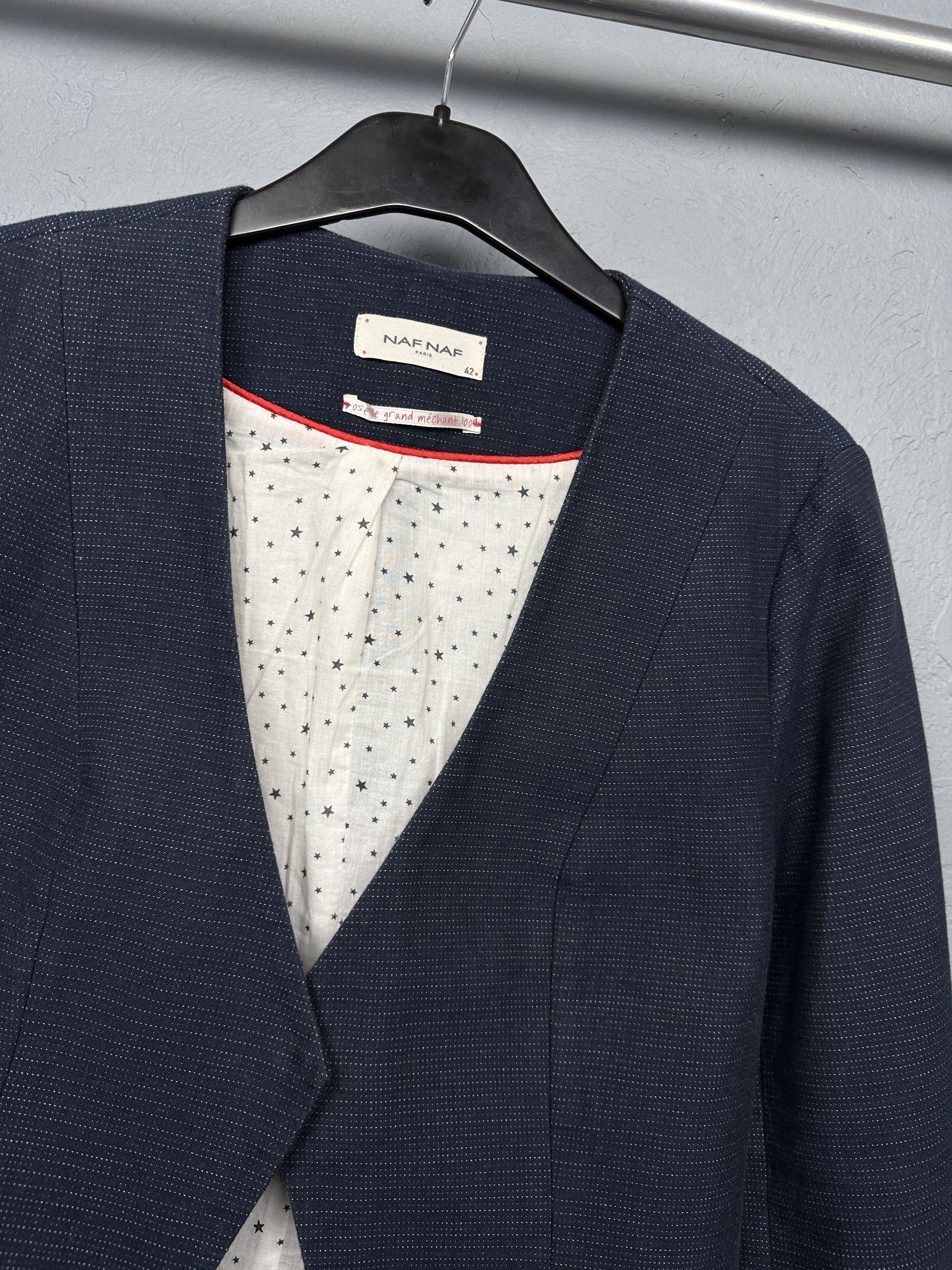 Other Naf Naf Paris Womens Blazer Jacket Size M / US 6-8 / IT 42-44 - 2 Thumbnail