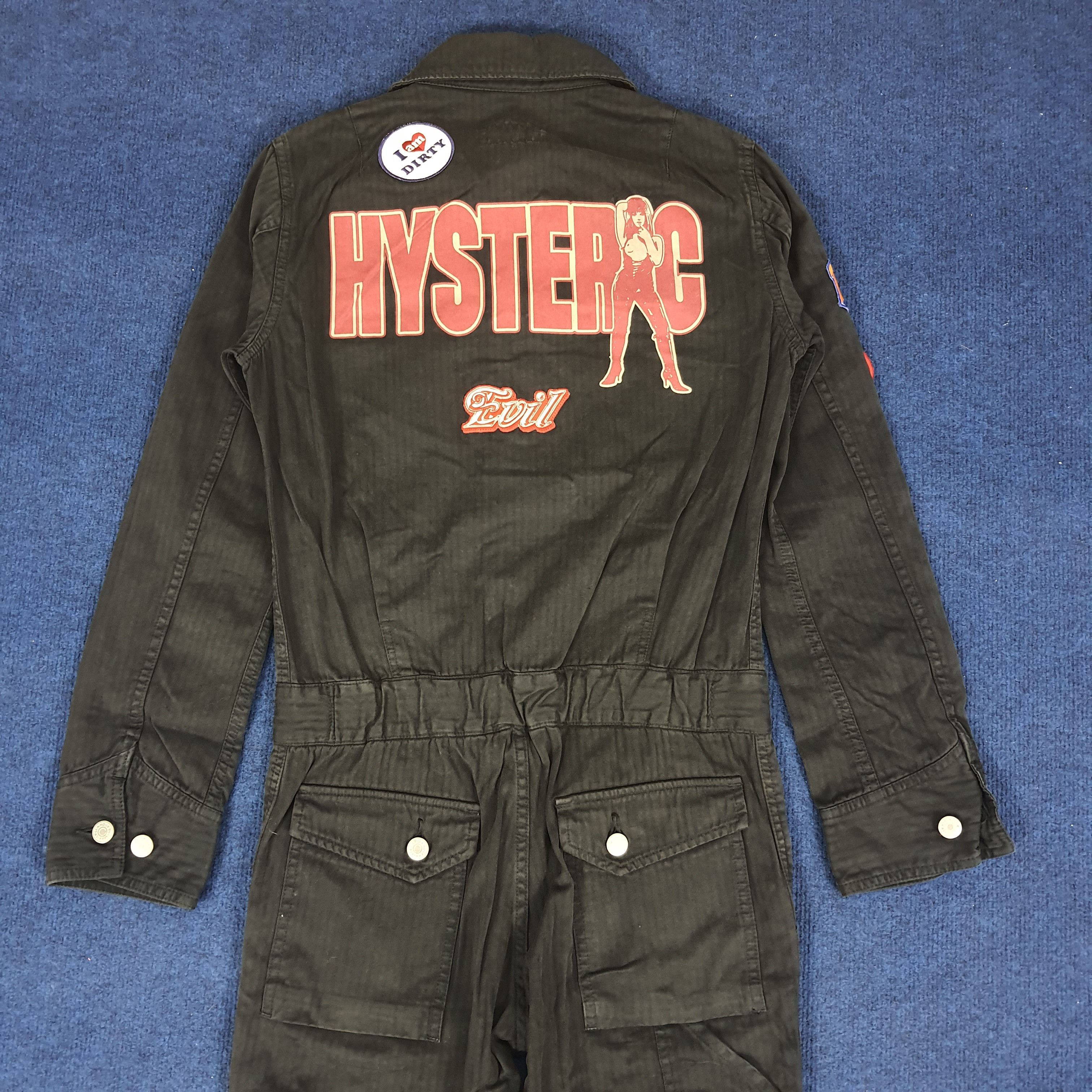 Hysteric Glamour Vintage Hysteric Glamour Evil Patches Coverall C130N6 Size US XS / EU 42 / 0 - 1 Thumbnail