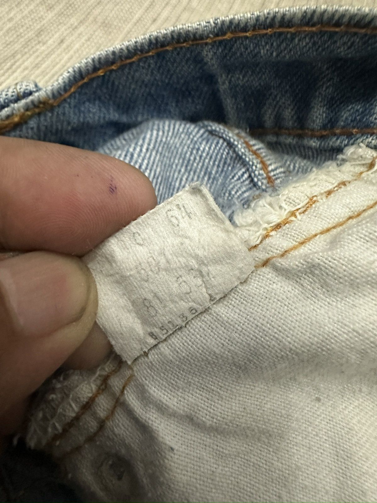 Levi's 🔥🔥🔥Vintage 80s Levi’s 501 Jeans Denim Pants Dragon Size US 34 / EU 50 - 11 Thumbnail