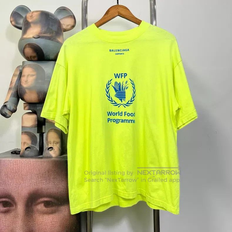 Balenciaga Balenciaga Wheat Ear Short Sleeve Size US XS / EU 42 / 0 - 1 Thumbnail