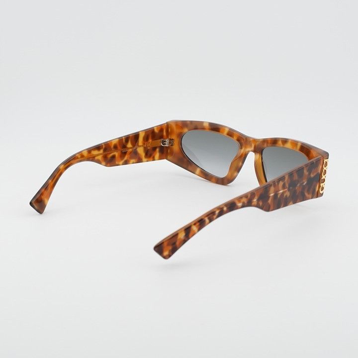 Gucci Gucci GG2040S 004 Sunglasses Havana Cat Eye Frame, Grey Size ONE SIZE - 4 Thumbnail