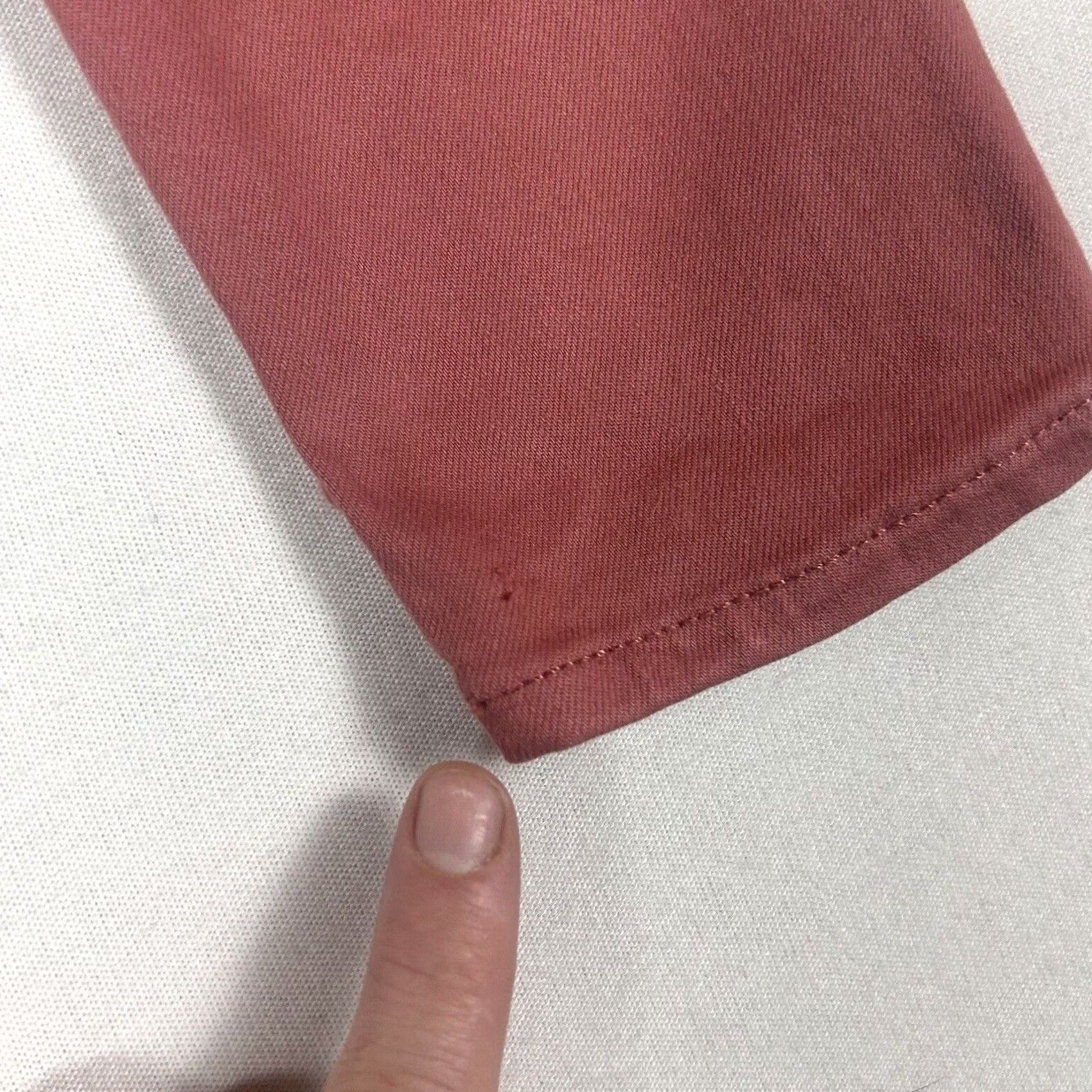 Old Navy Old Navy Rockstar Jeans Women's Size 2 Red Denim Mid Rise Slim Stretch Skinny 28.5in Inseam Size 26" / US 2 / IT 38 - 2 Thumbnail